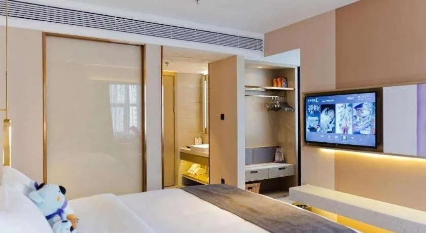 Bed in Lavande Hotel Shenzhen Dongmen Shuibeicuizhu Metro Station