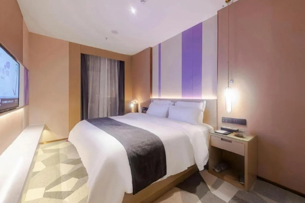 Bed in Lavande Hotel Shenzhen Dongmen Shuibeicuizhu Metro Station