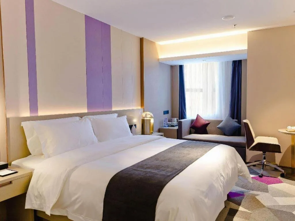 Bed in Lavande Hotel Shenzhen Dongmen Shuibeicuizhu Metro Station
