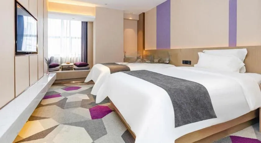 Bed in Lavande Hotel Shenzhen Dongmen Shuibeicuizhu Metro Station