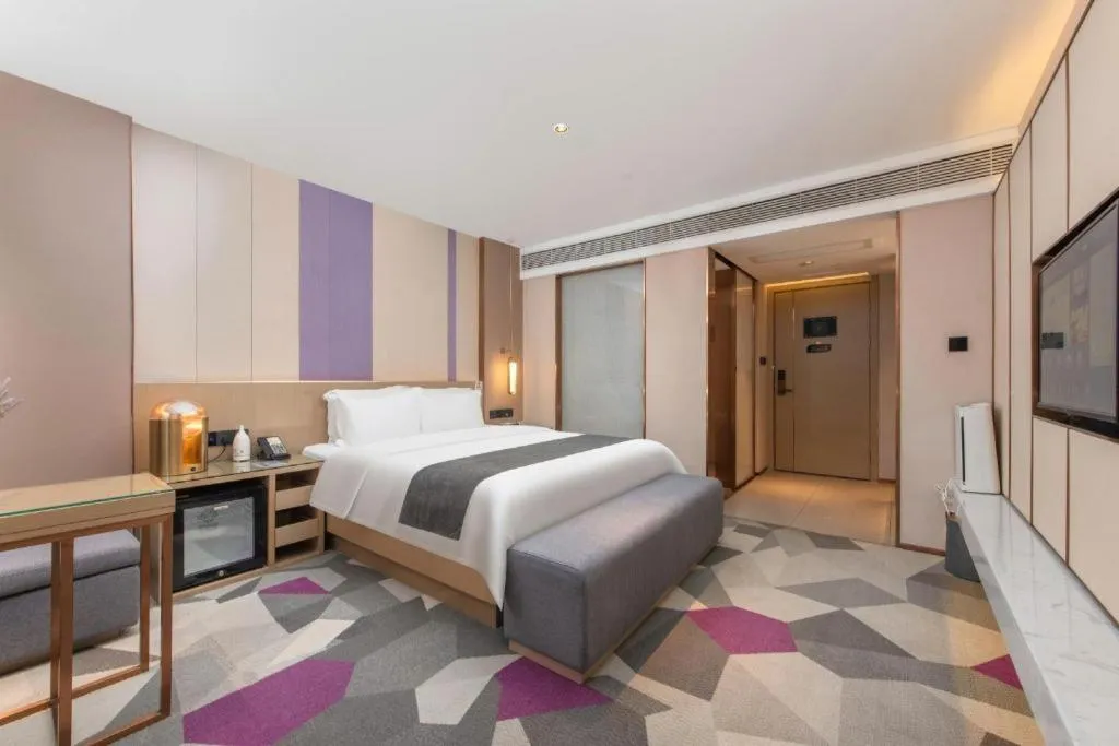 Bed in Lavande Hotel Shenzhen Dongmen Shuibeicuizhu Metro Station