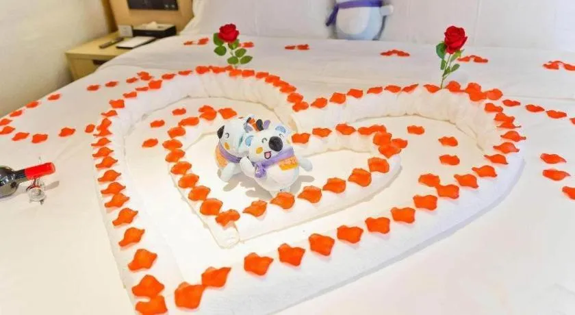 Bed in Lavande Hotel Shenzhen Dongmen Shuibeicuizhu Metro Station