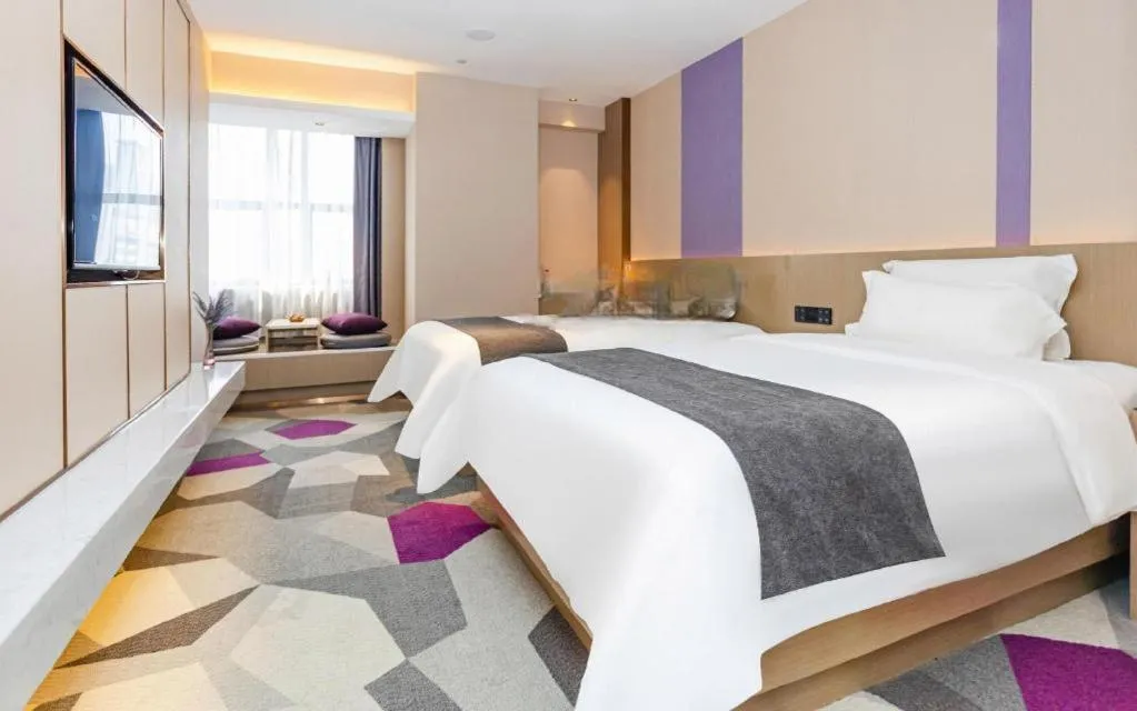 Bed in Lavande Hotel Shenzhen Dongmen Shuibeicuizhu Metro Station
