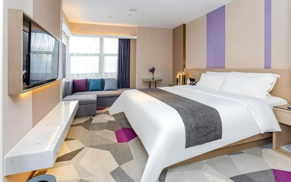Bed in Lavande Hotel Shenzhen Dongmen Shuibeicuizhu Metro Station