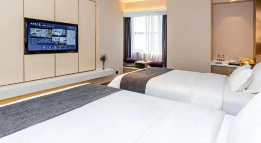 Bed in Lavande Hotel Shenzhen Dongmen Shuibeicuizhu Metro Station