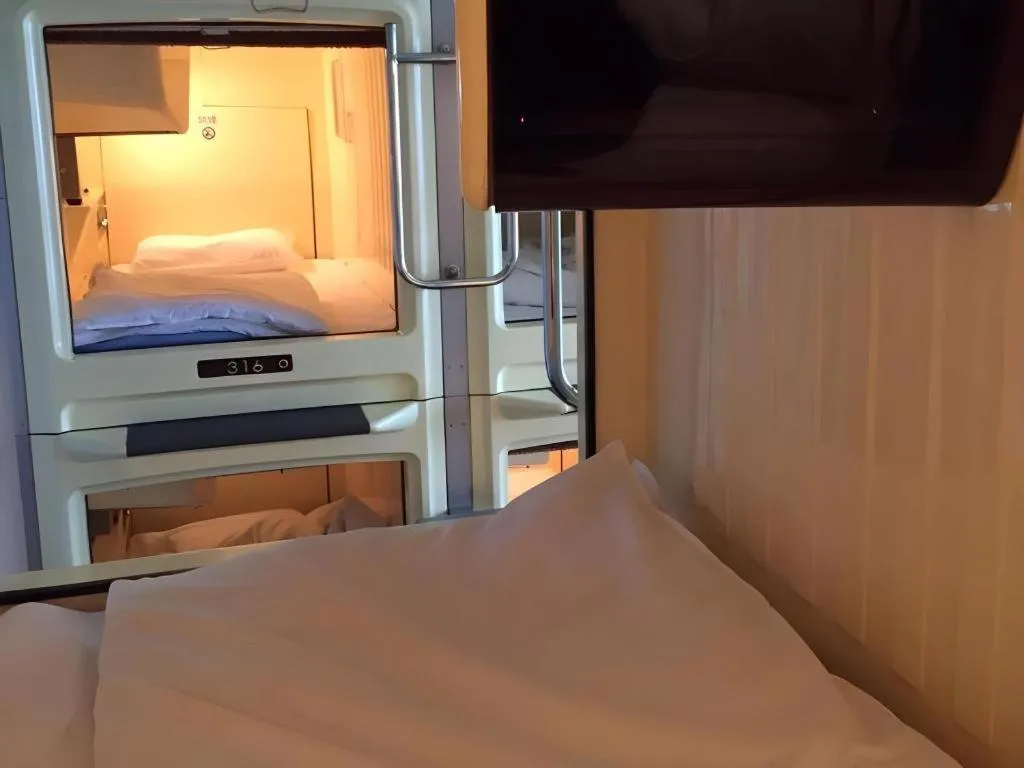 Bed in Itabashi Hotel Hilltop