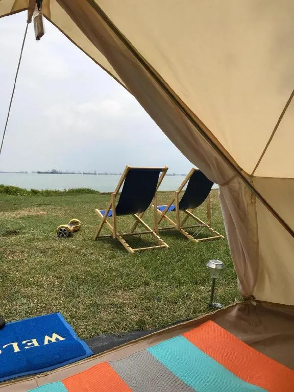 Glamping kaki singapore-Standard medium bell tent