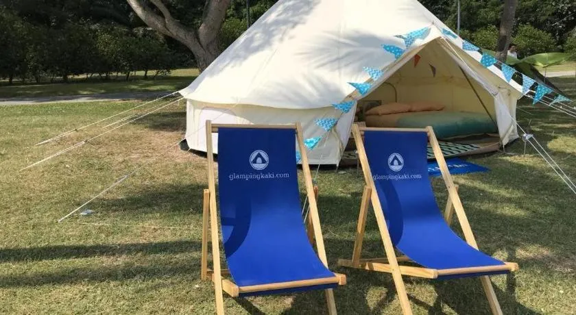 Glamping kaki singapore-Standard medium bell tent