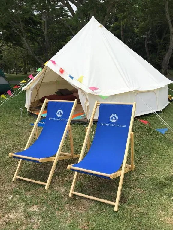 Glamping kaki singapore-Standard medium bell tent