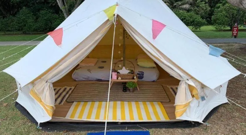 Glamping kaki singapore-Standard medium bell tent