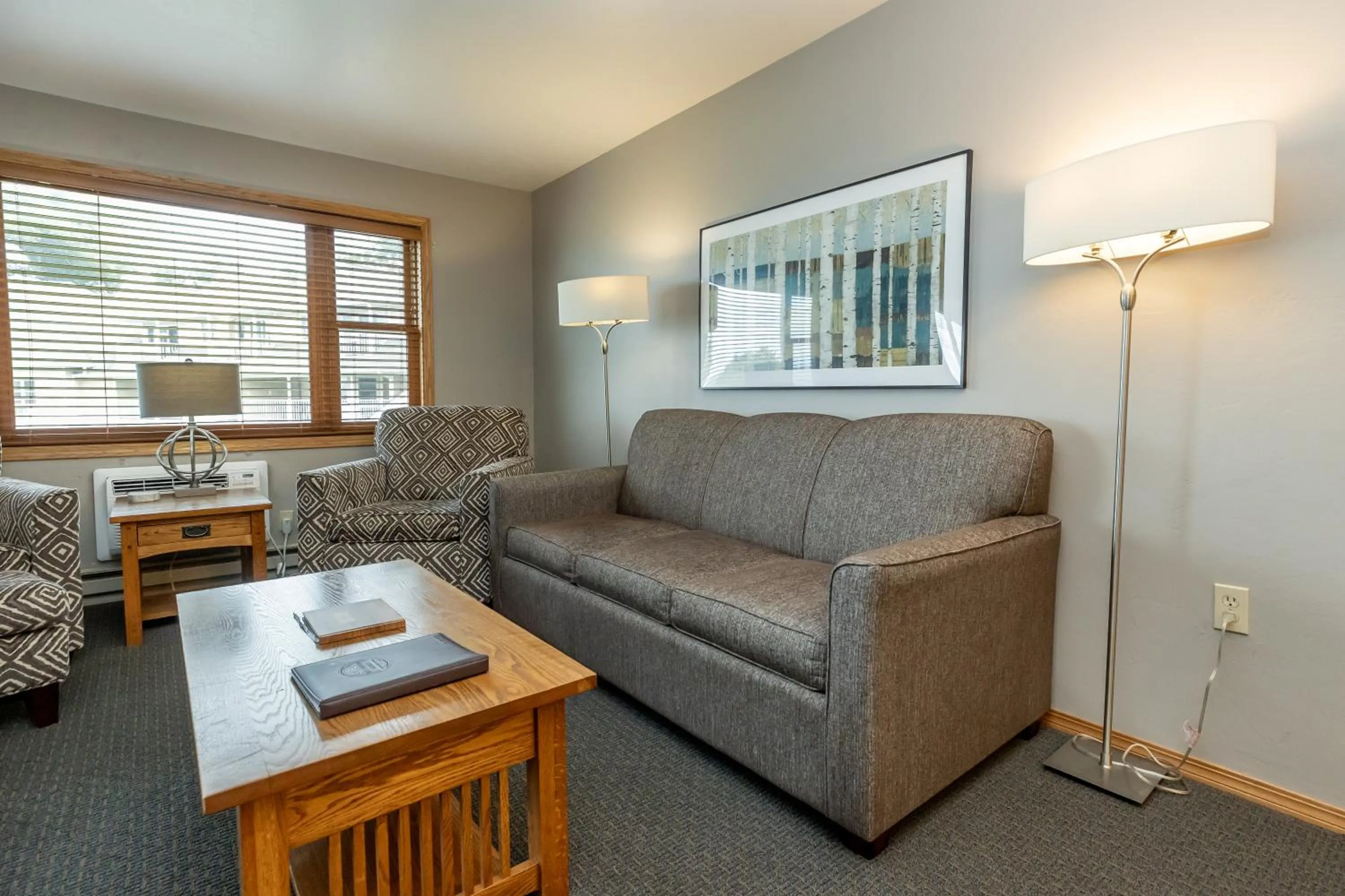 Living room in Westwood Shores Waterfront Resort