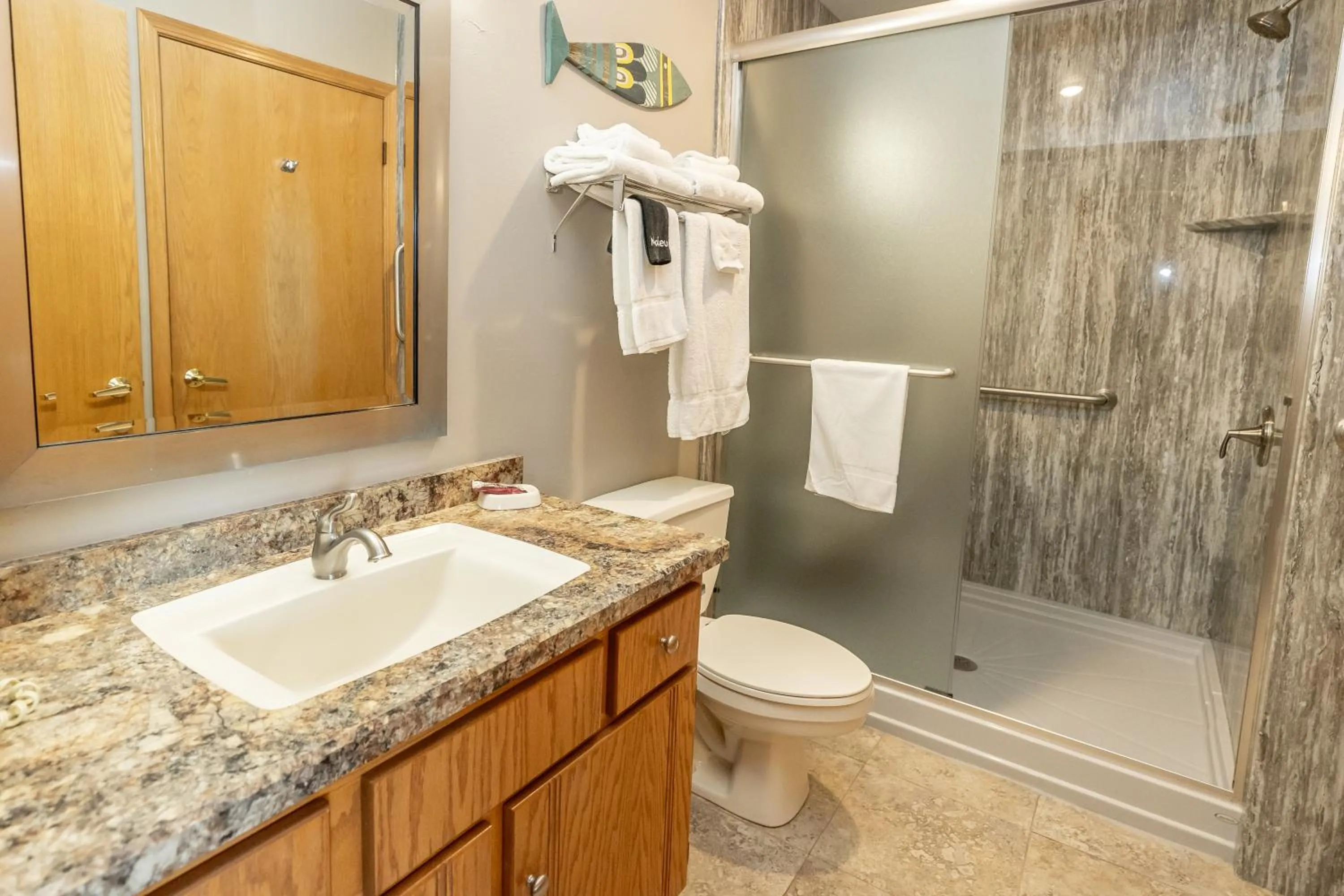 Bathroom in Westwood Shores Waterfront Resort