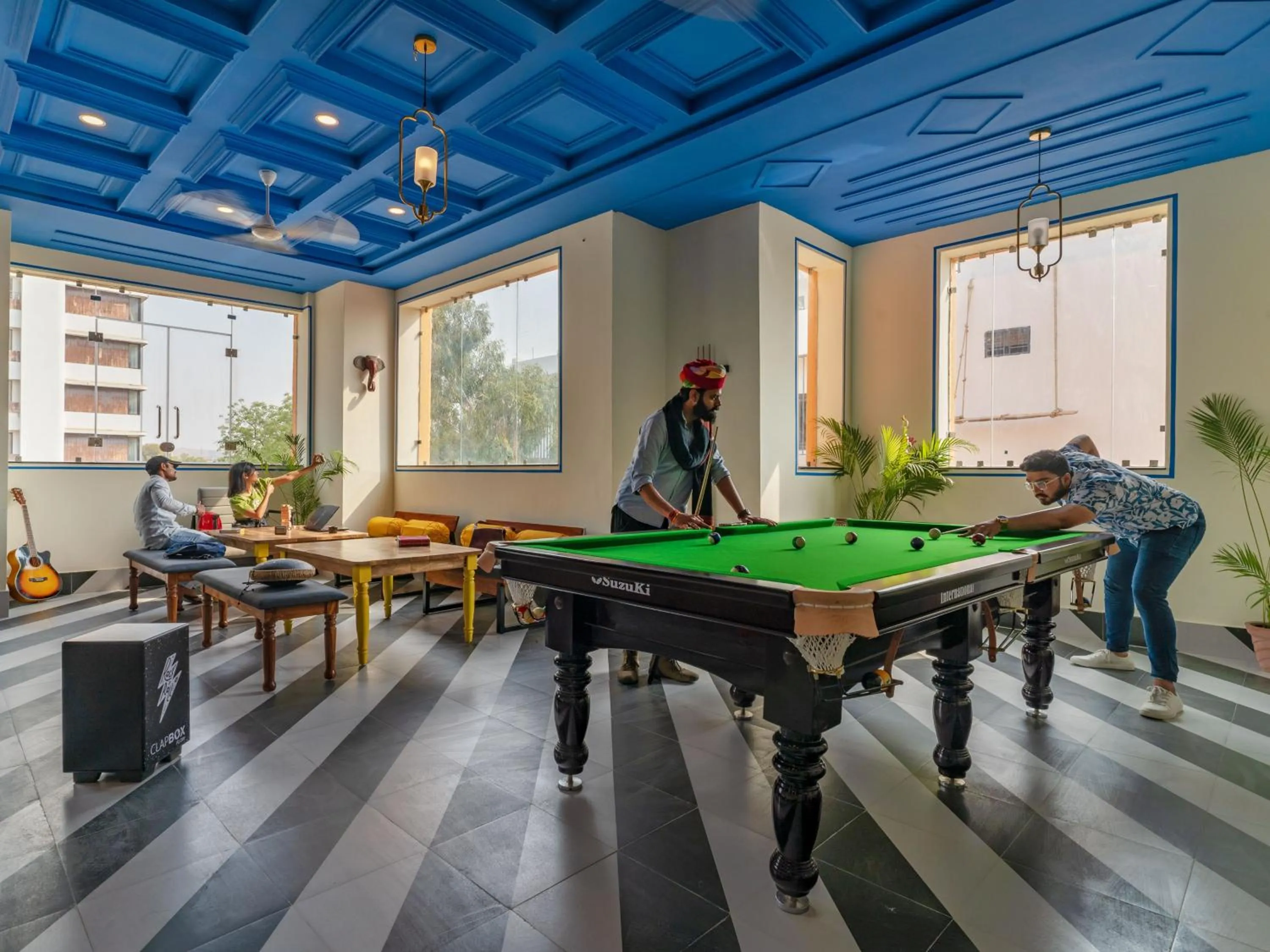 Billiard in The Hosteller Jodhpur