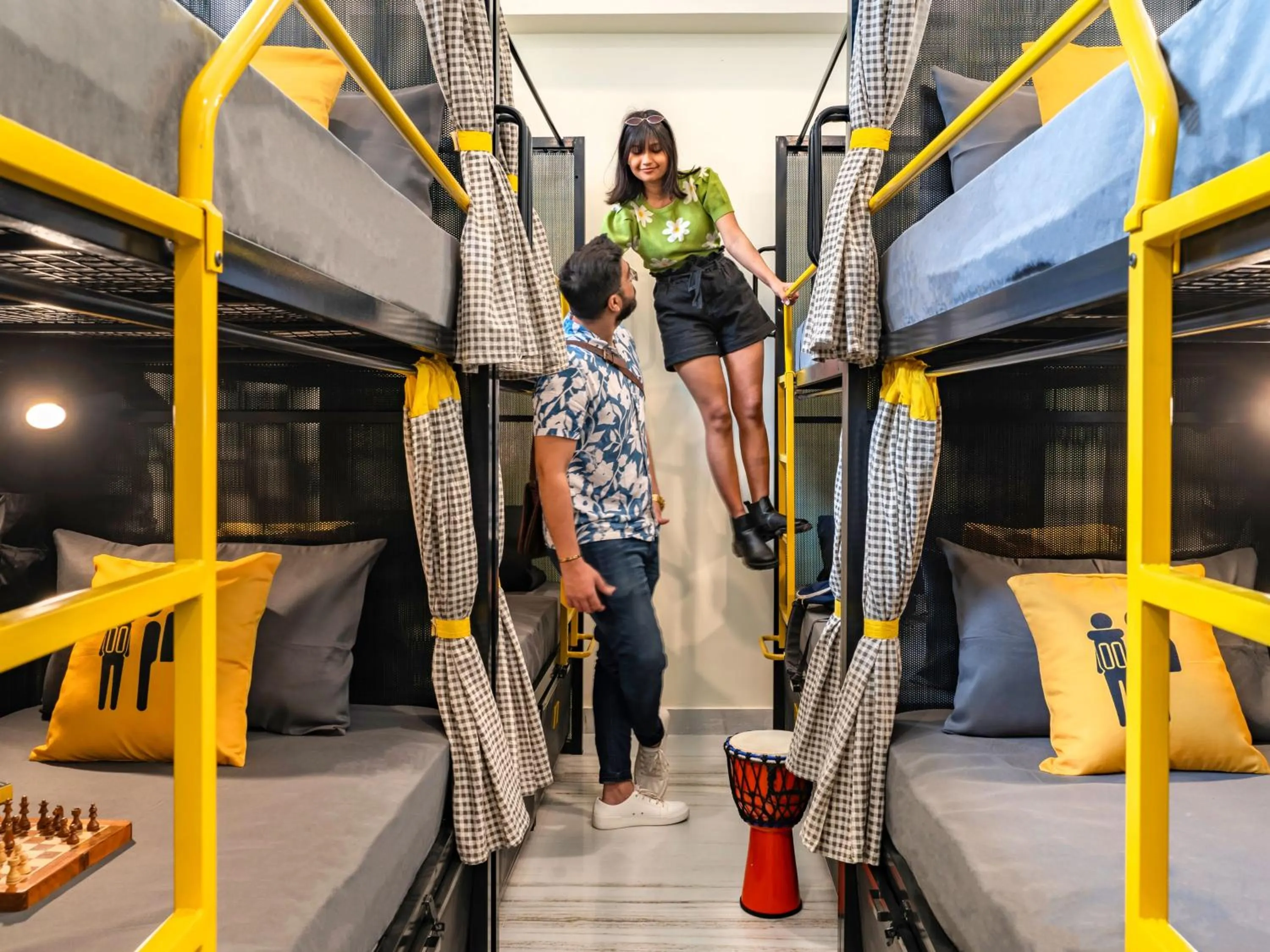 Bed in The Hosteller Jodhpur