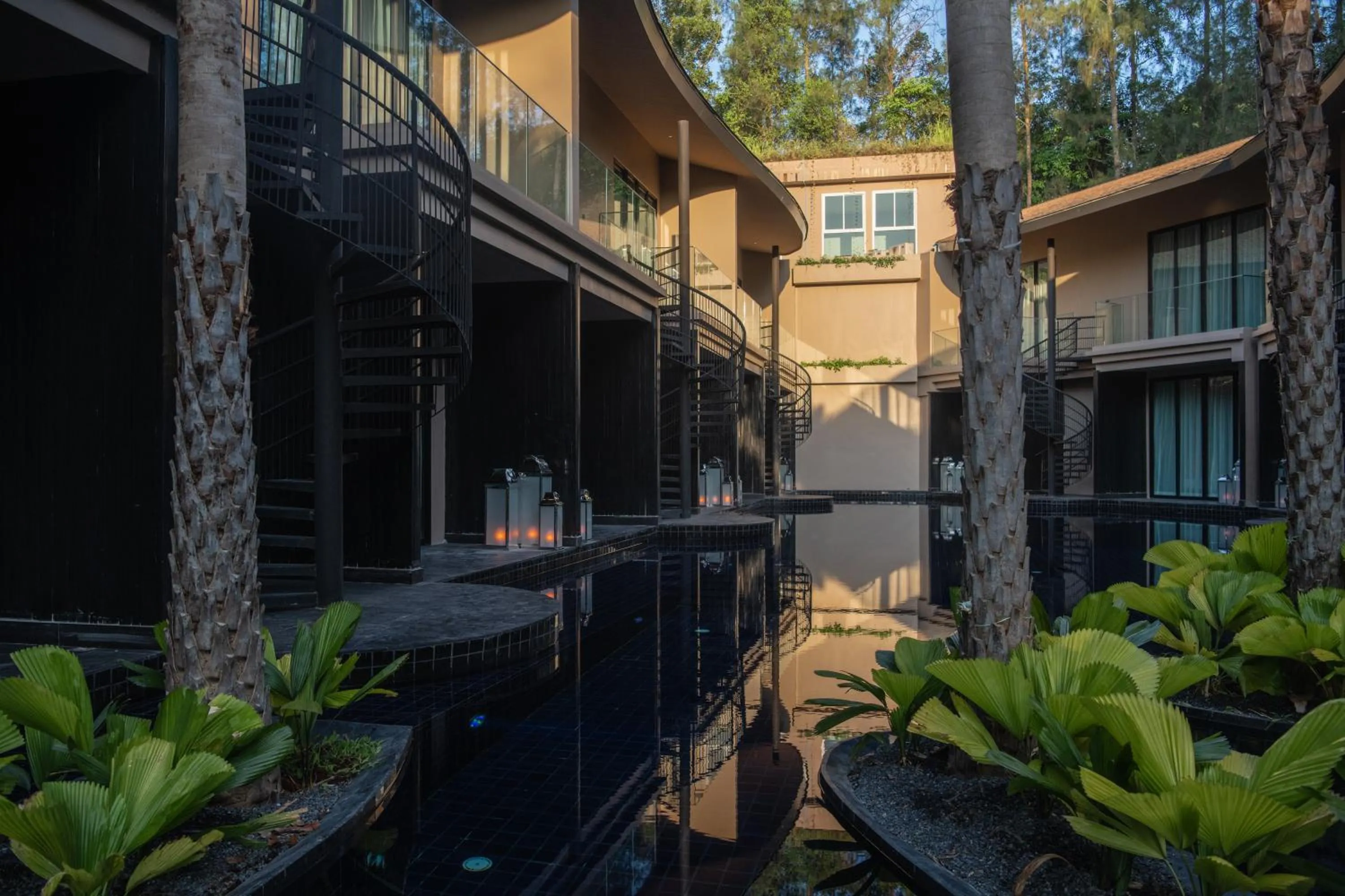 Pool view in Luminous Resort & Spa by Areca