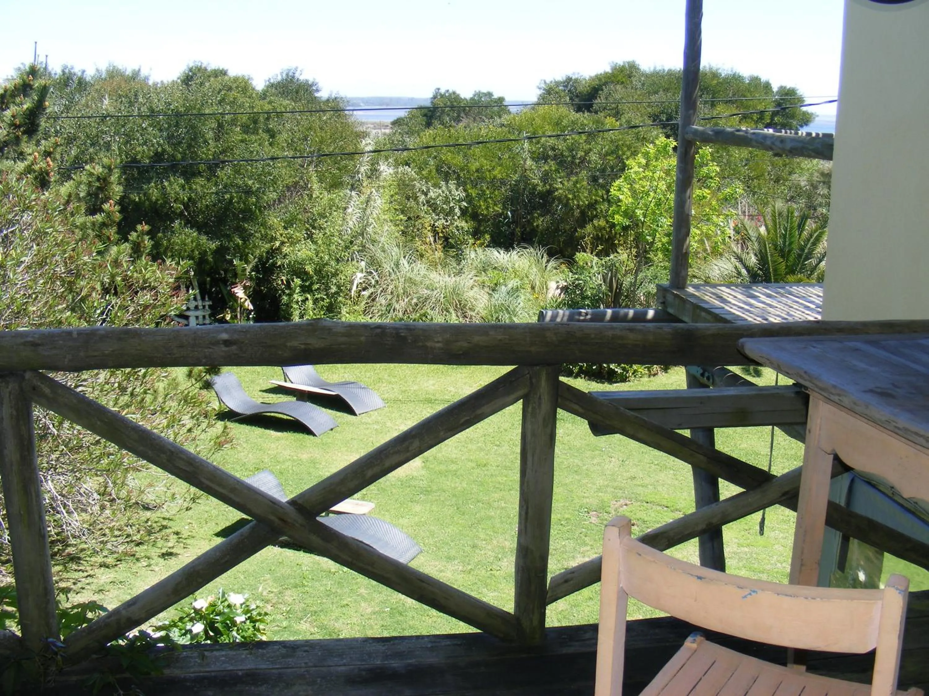 Garden view in Hale Lau