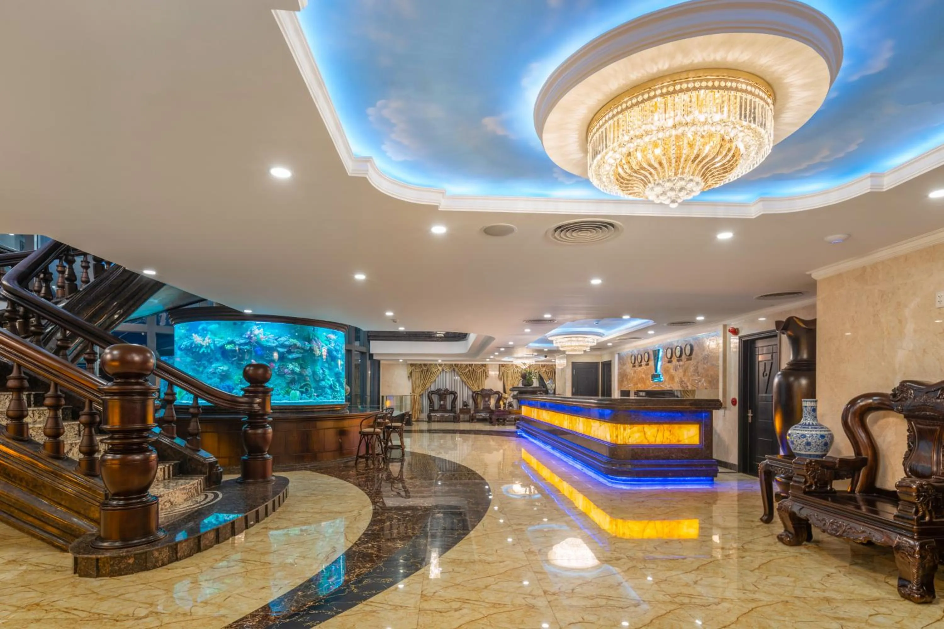 Lobby or reception in V-Hotel Da Nang Beach