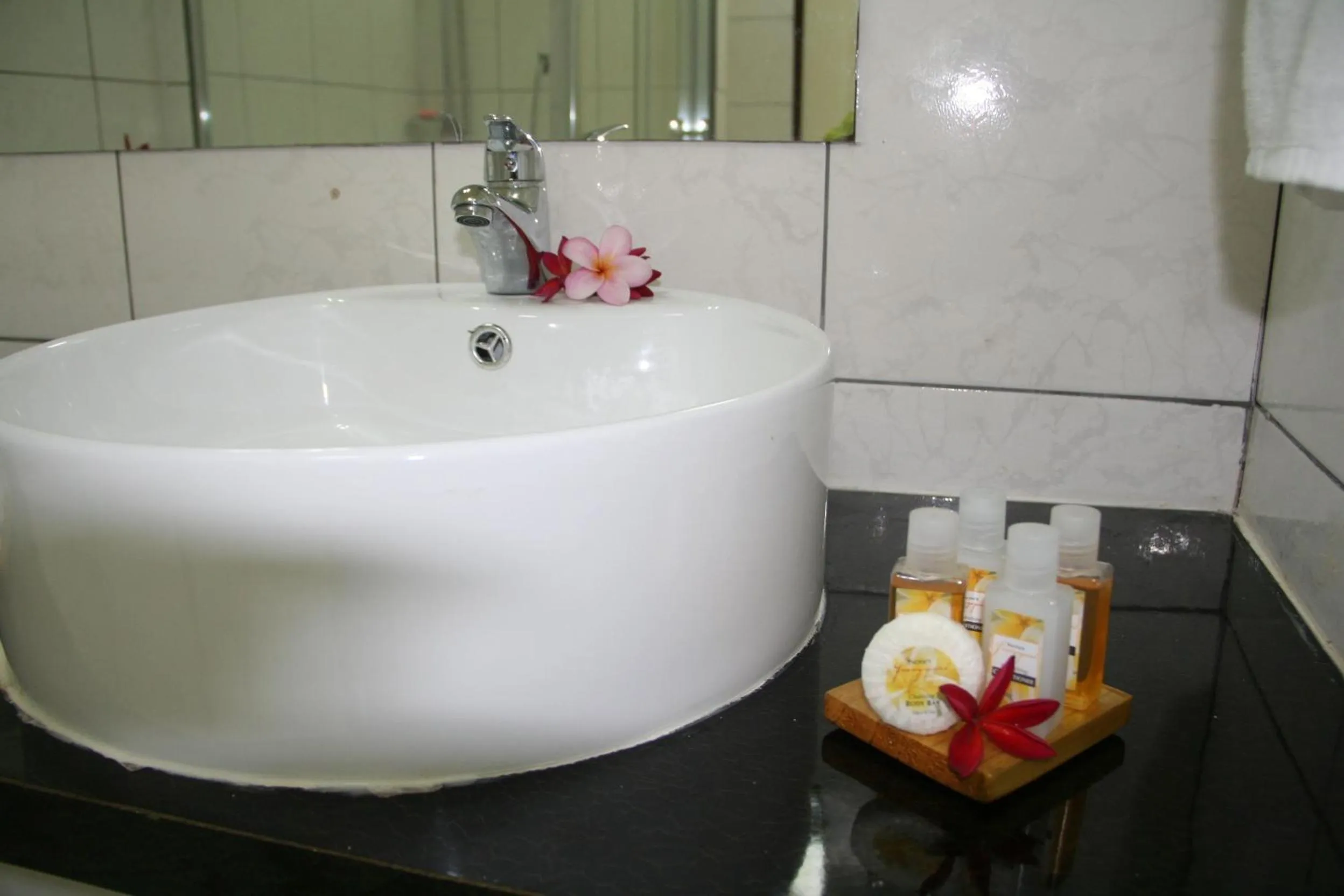 Bathroom in Moatoga Hotel