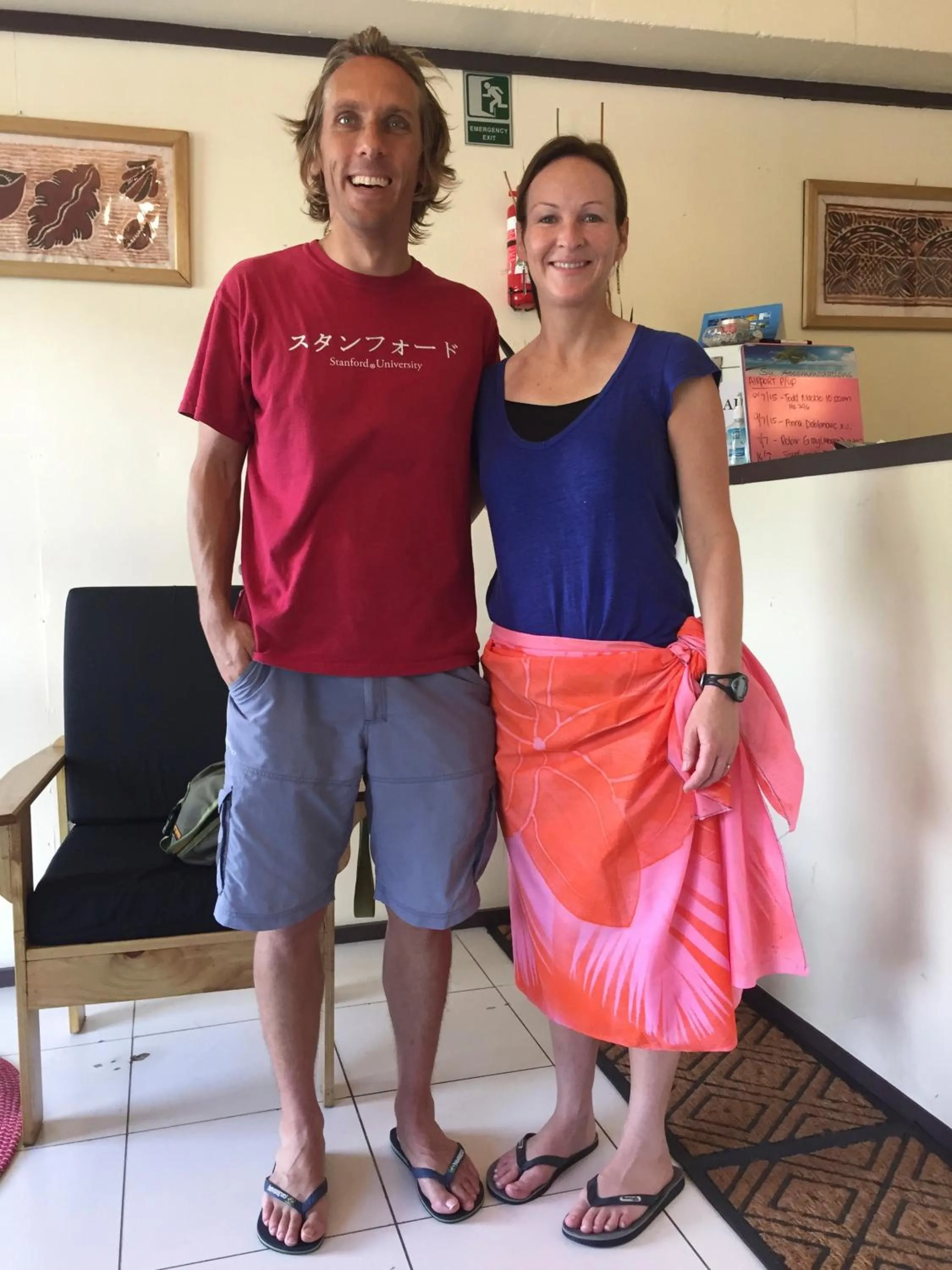 Guests in Moatoga Hotel