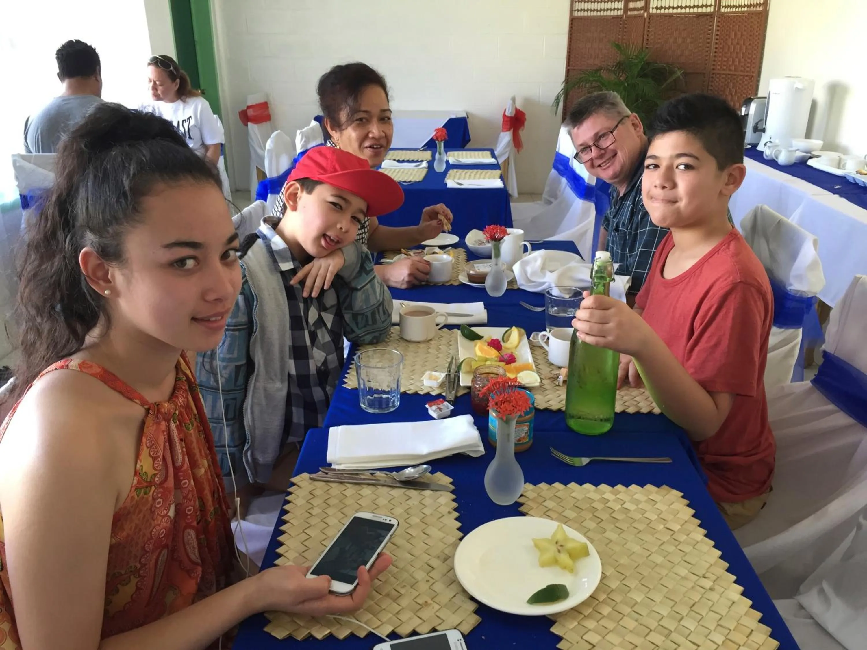 Dining area in Moatoga Hotel