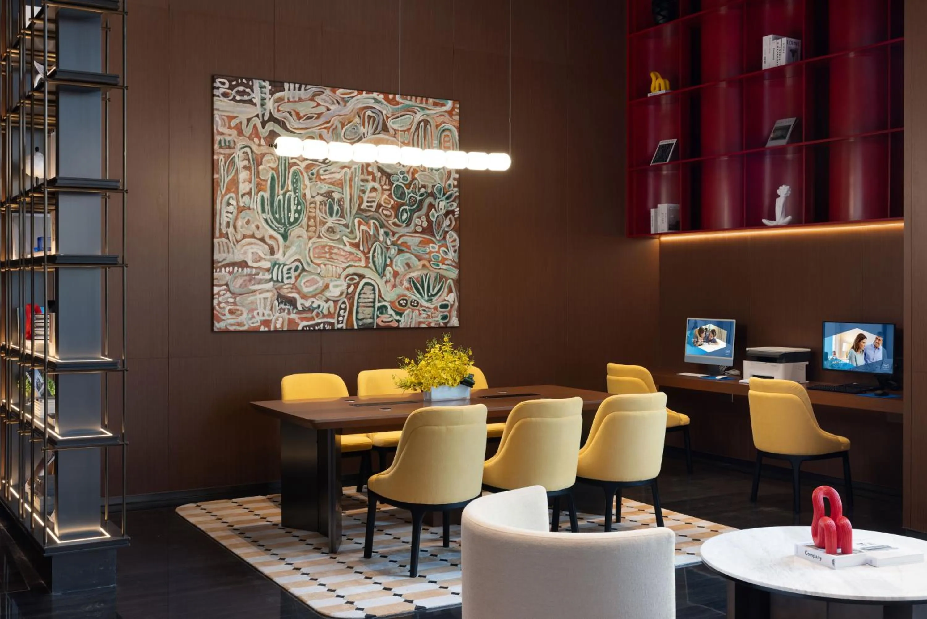 Seating area in Hampton by Hilton Dongguan Liaobu Songshan Lake Avenue