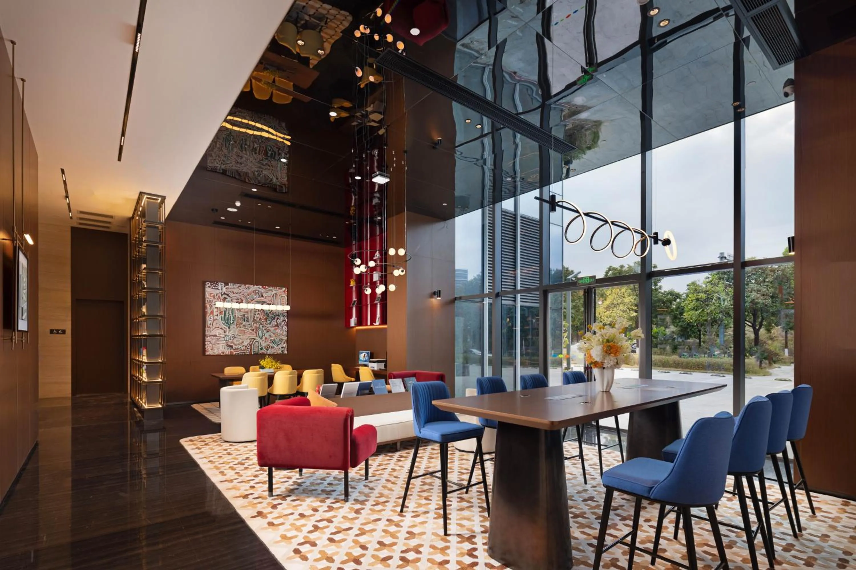 Seating area in Hampton by Hilton Dongguan Liaobu Songshan Lake Avenue