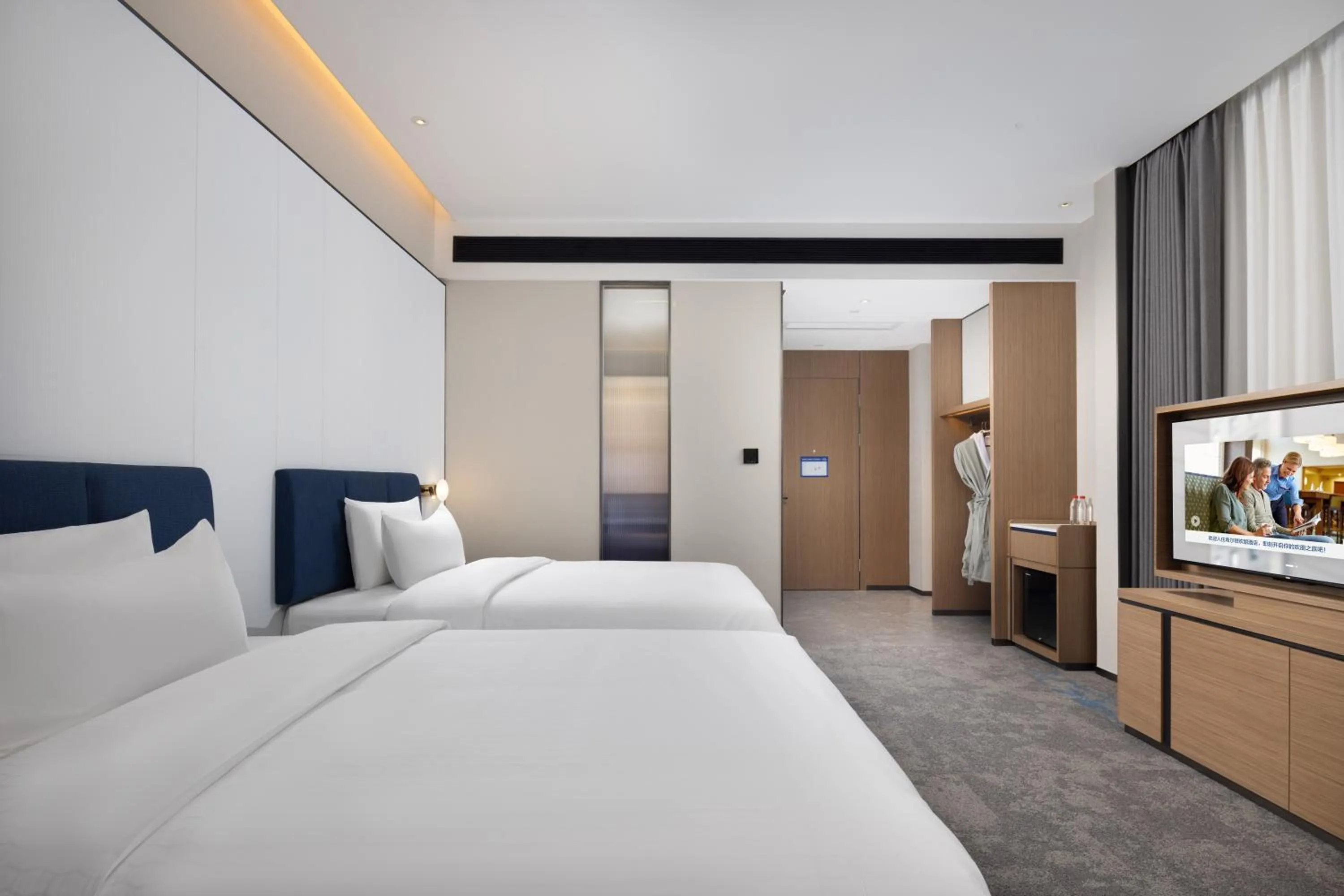 Bed in Hampton by Hilton Dongguan Liaobu Songshan Lake Avenue