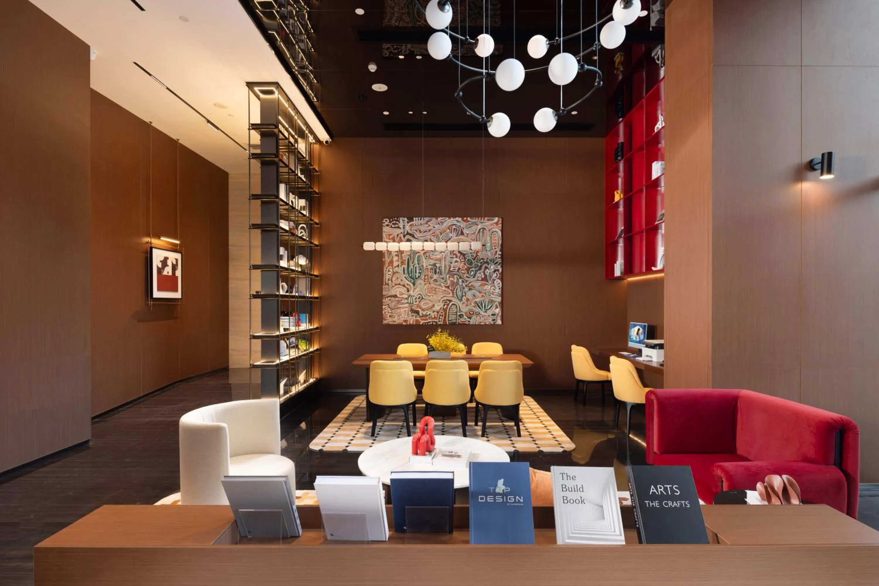 Seating area in Hampton by Hilton Dongguan Liaobu Songshan Lake Avenue