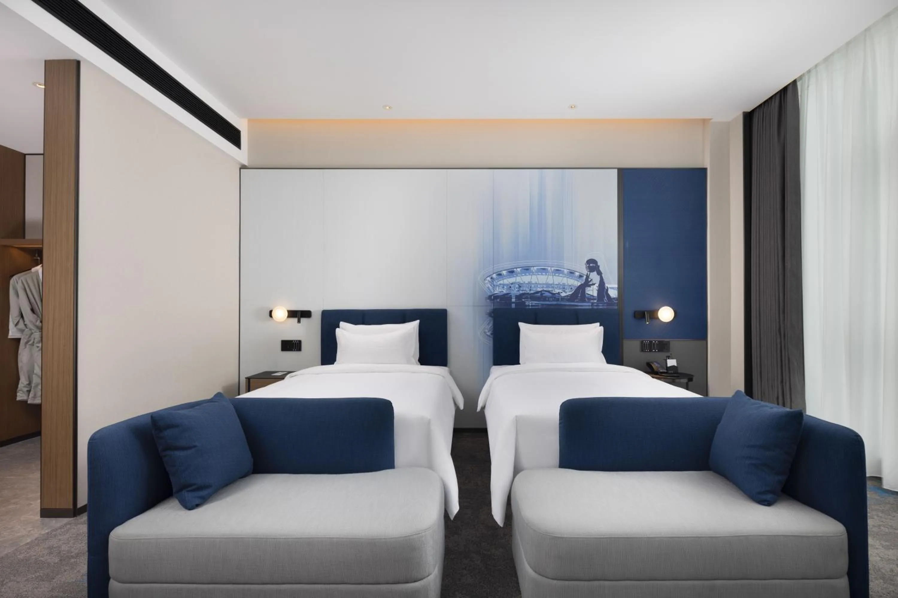 Bed in Hampton by Hilton Dongguan Liaobu Songshan Lake Avenue