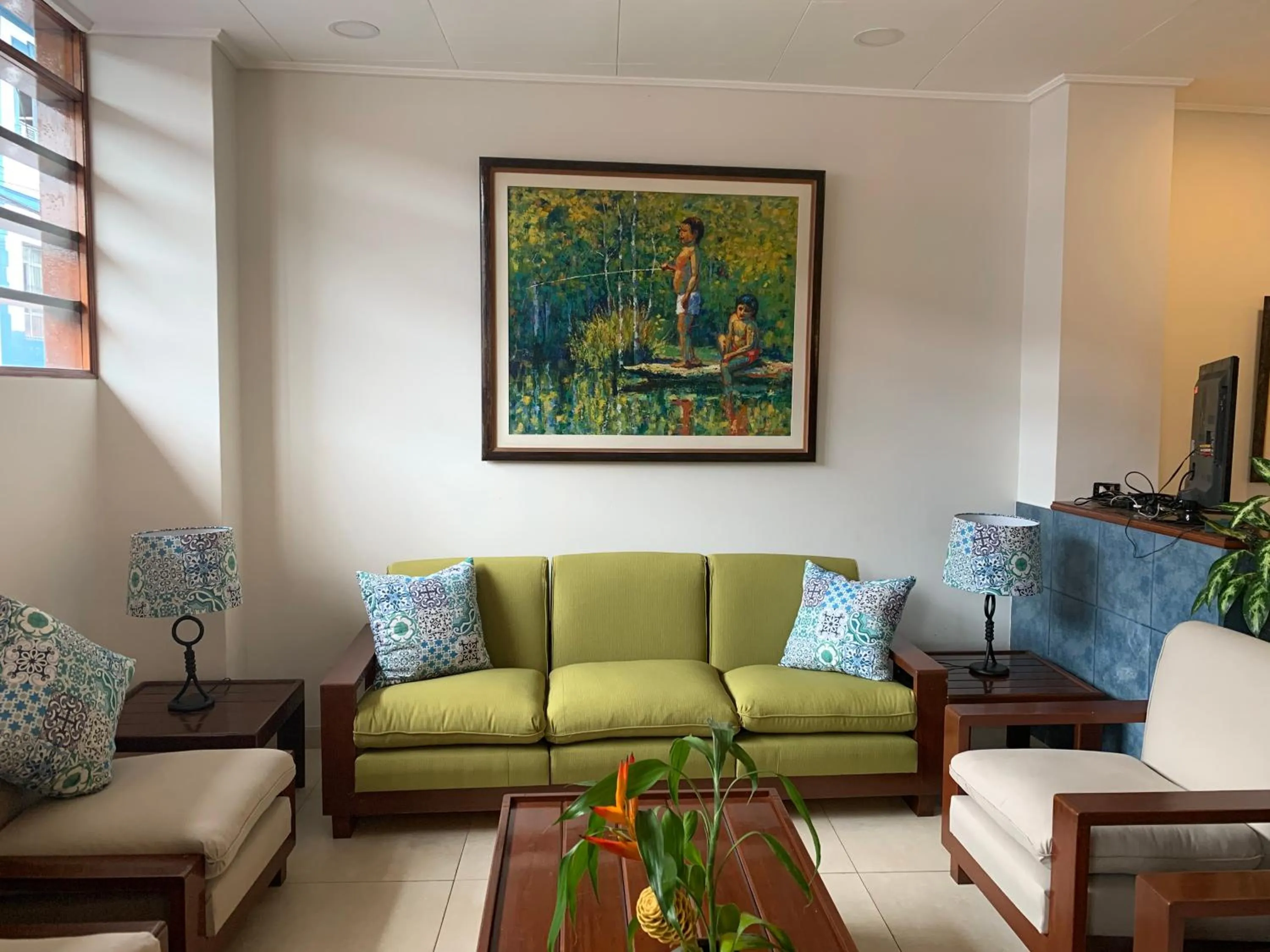 Living room in Hotel Acosta