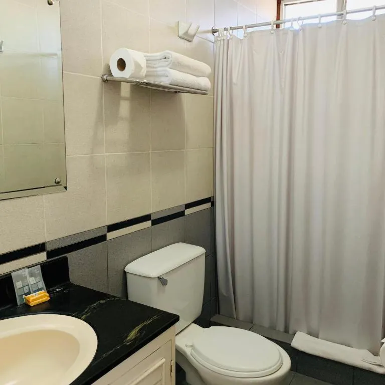 Bathroom in Hotel Acosta