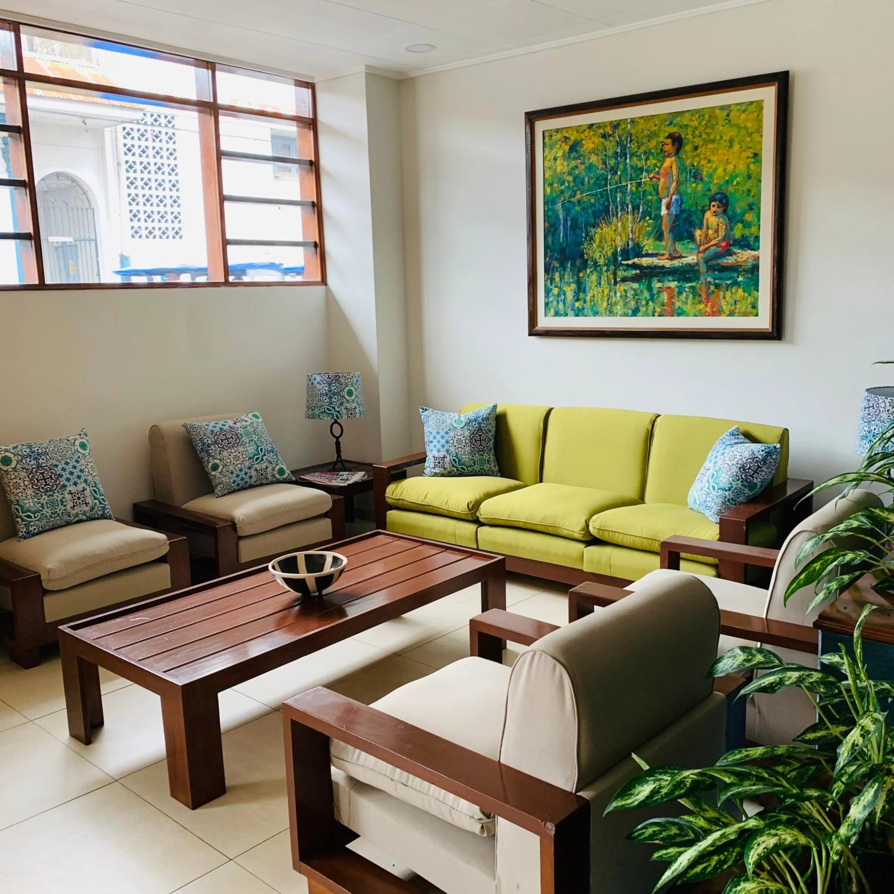 Living room in Hotel Acosta