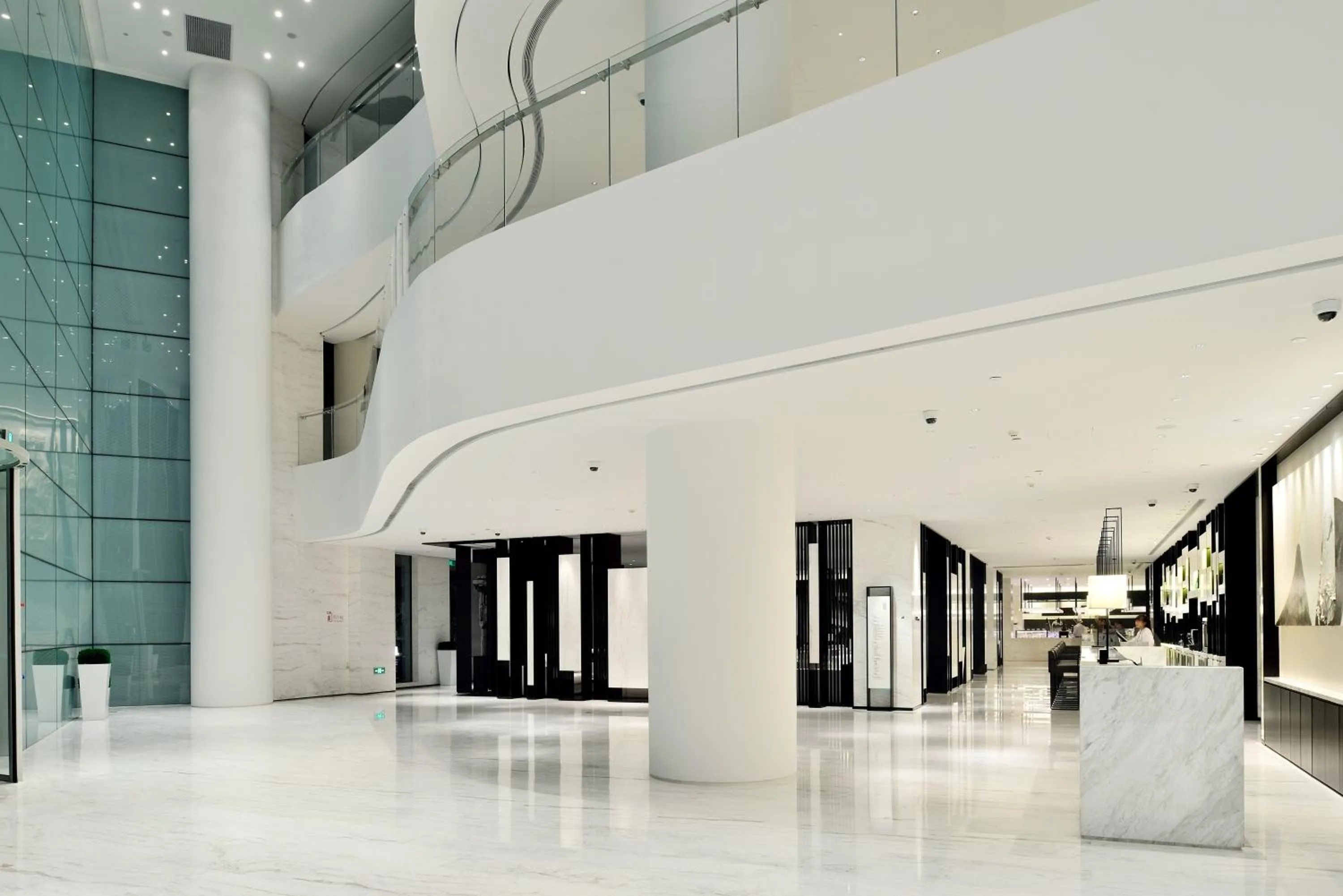 Lobby or reception in Wuhan Ziyuan Hotel