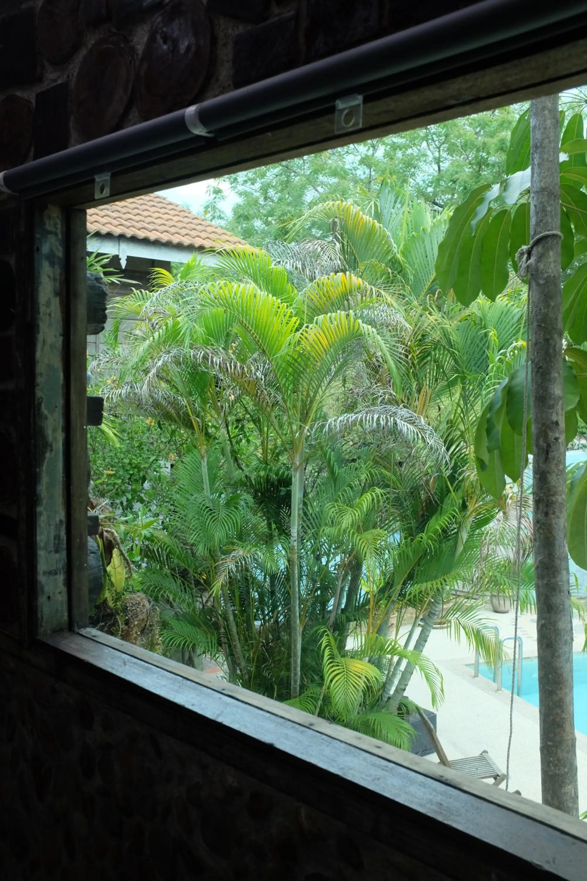 Garden view in Panji Panji Tropical Wooden Home