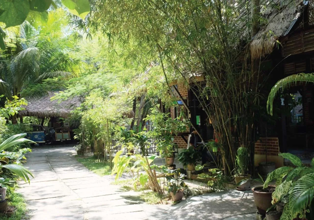 Property building in Panji Panji Tropical Wooden Home