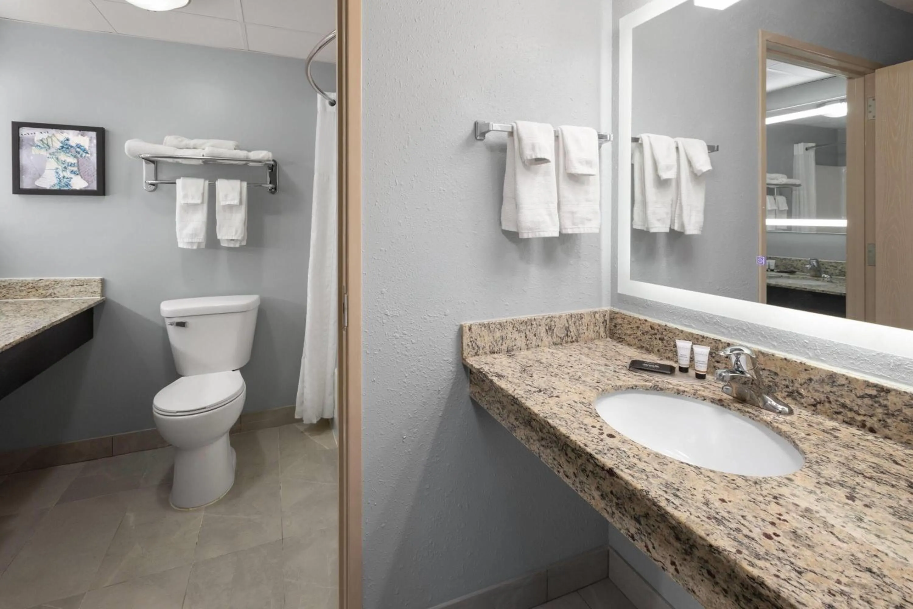 Bathroom in AmericInn by Wyndham Douglas/Saugatuck