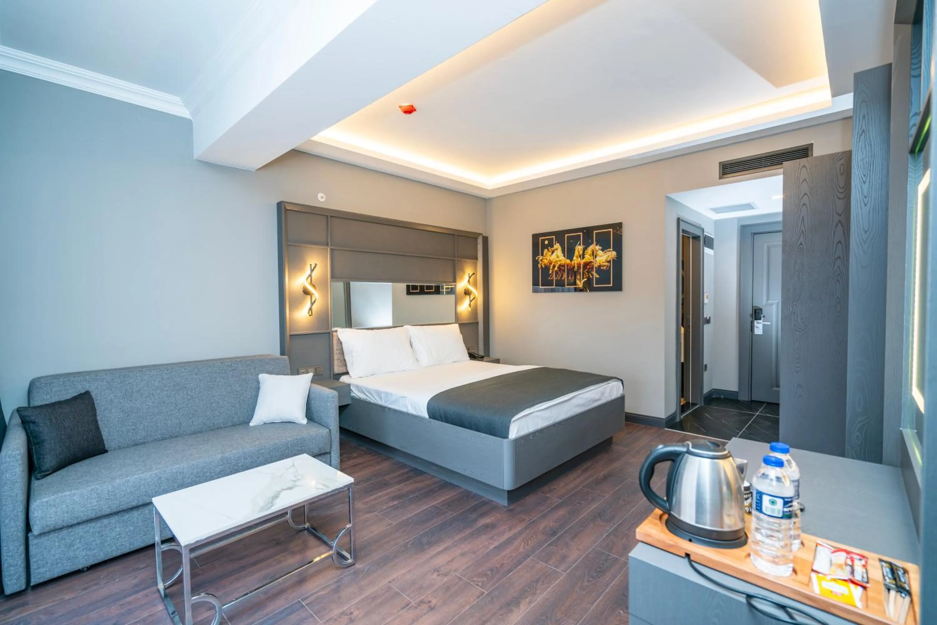 Bed in 216 Style Suite