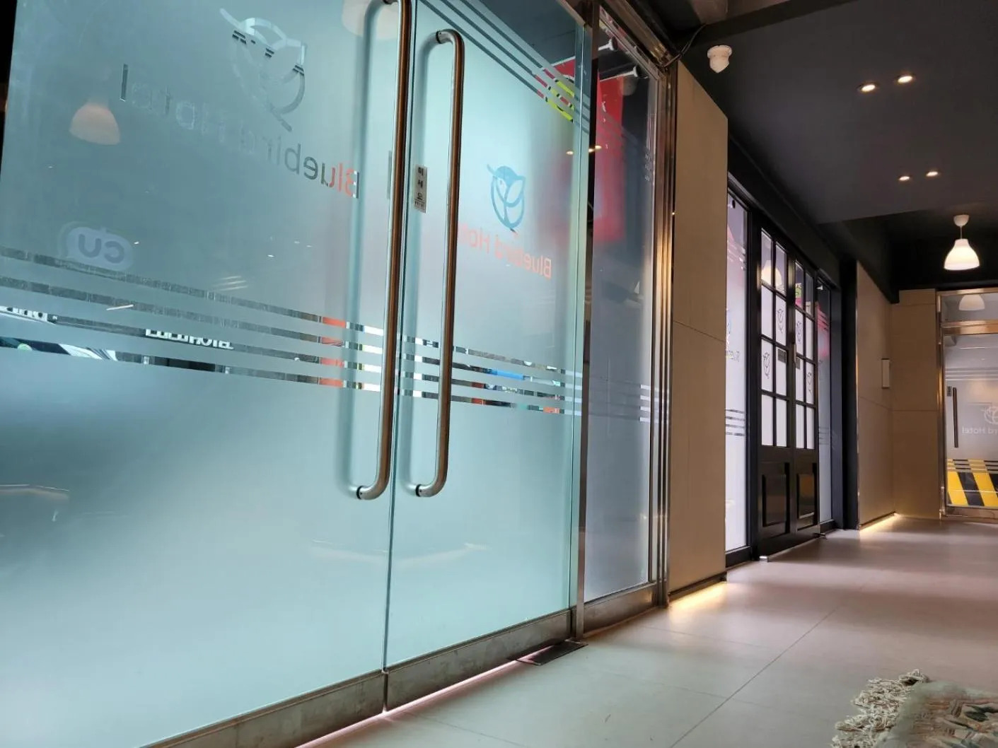 Property building in Bluebird Hotel