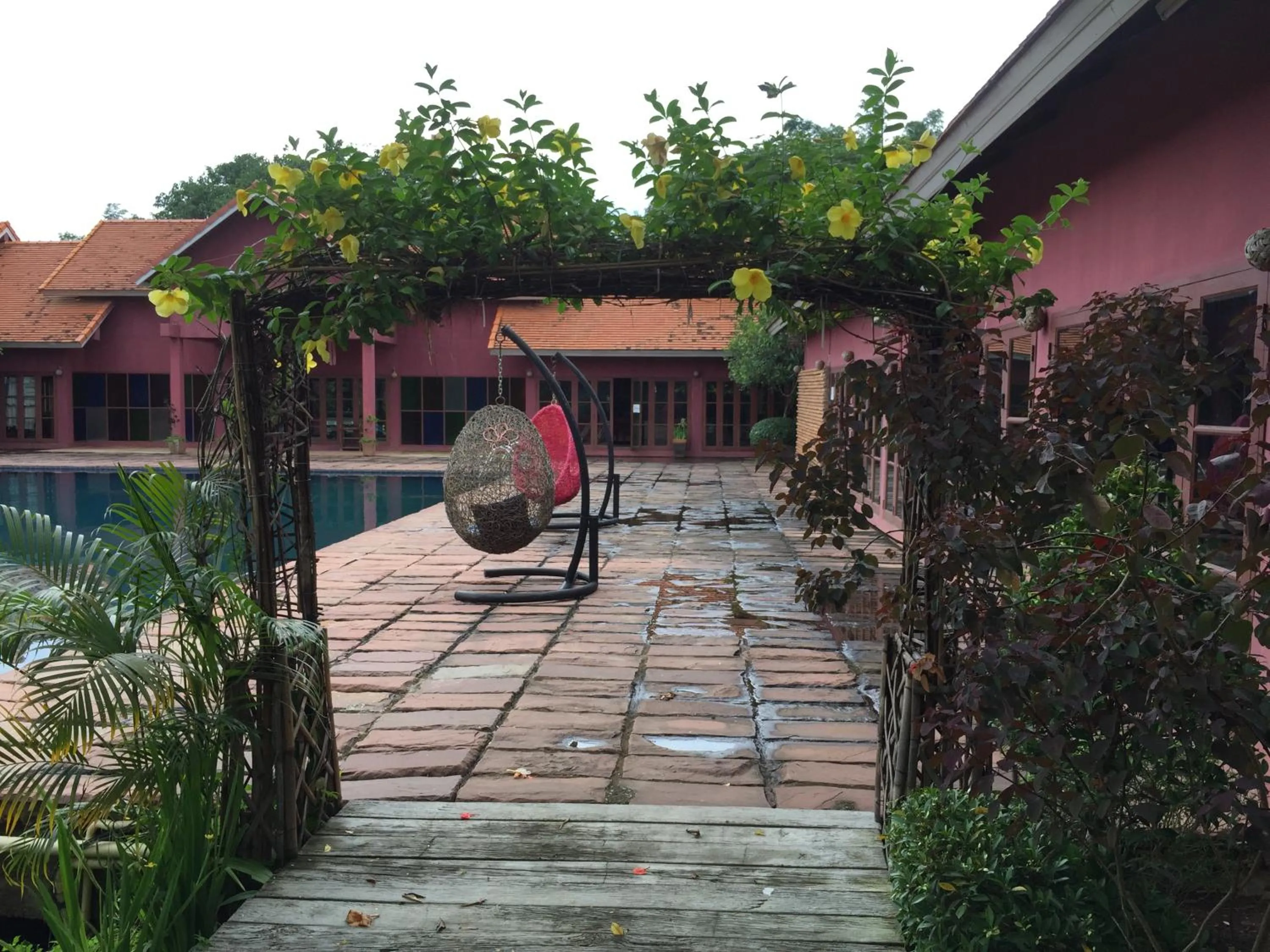 Swimming pool in Chiangmai Royal Creek Hotel