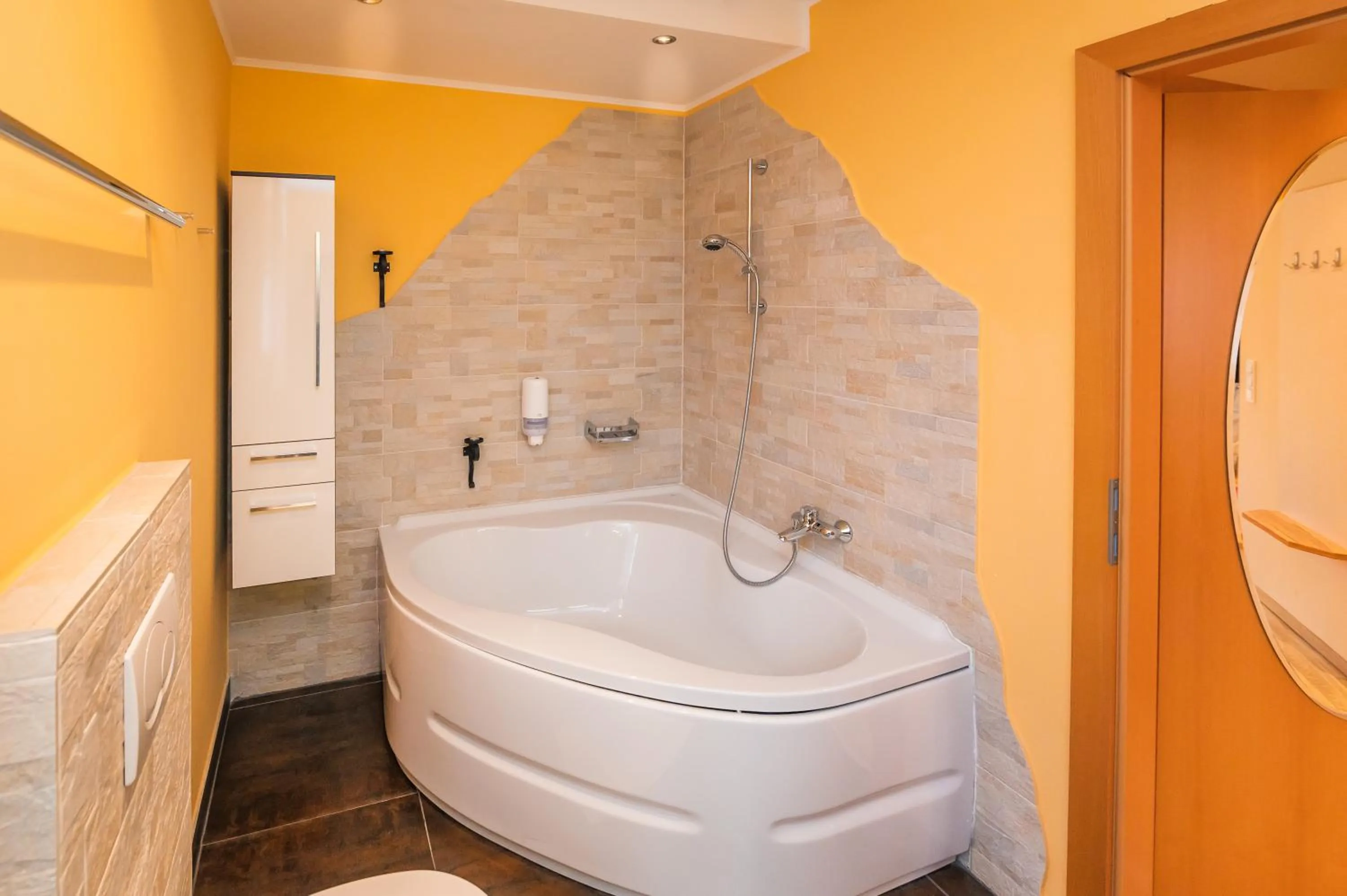 Bathroom in Ferien beim Treiber