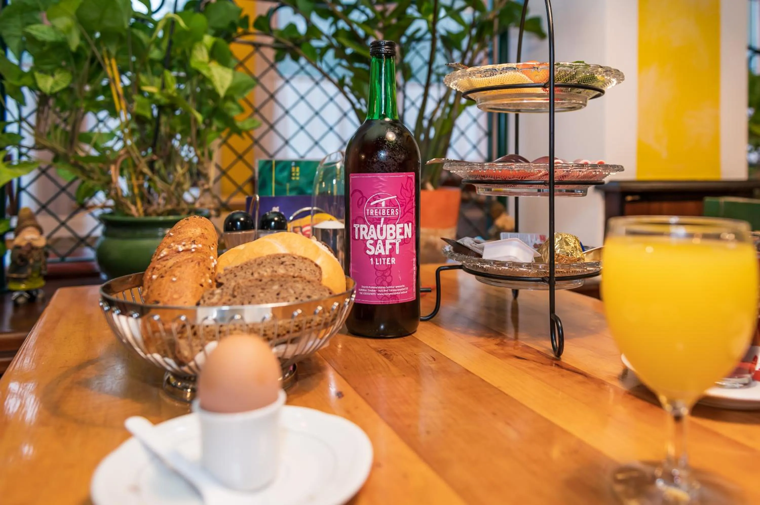 Breakfast in Ferien beim Treiber