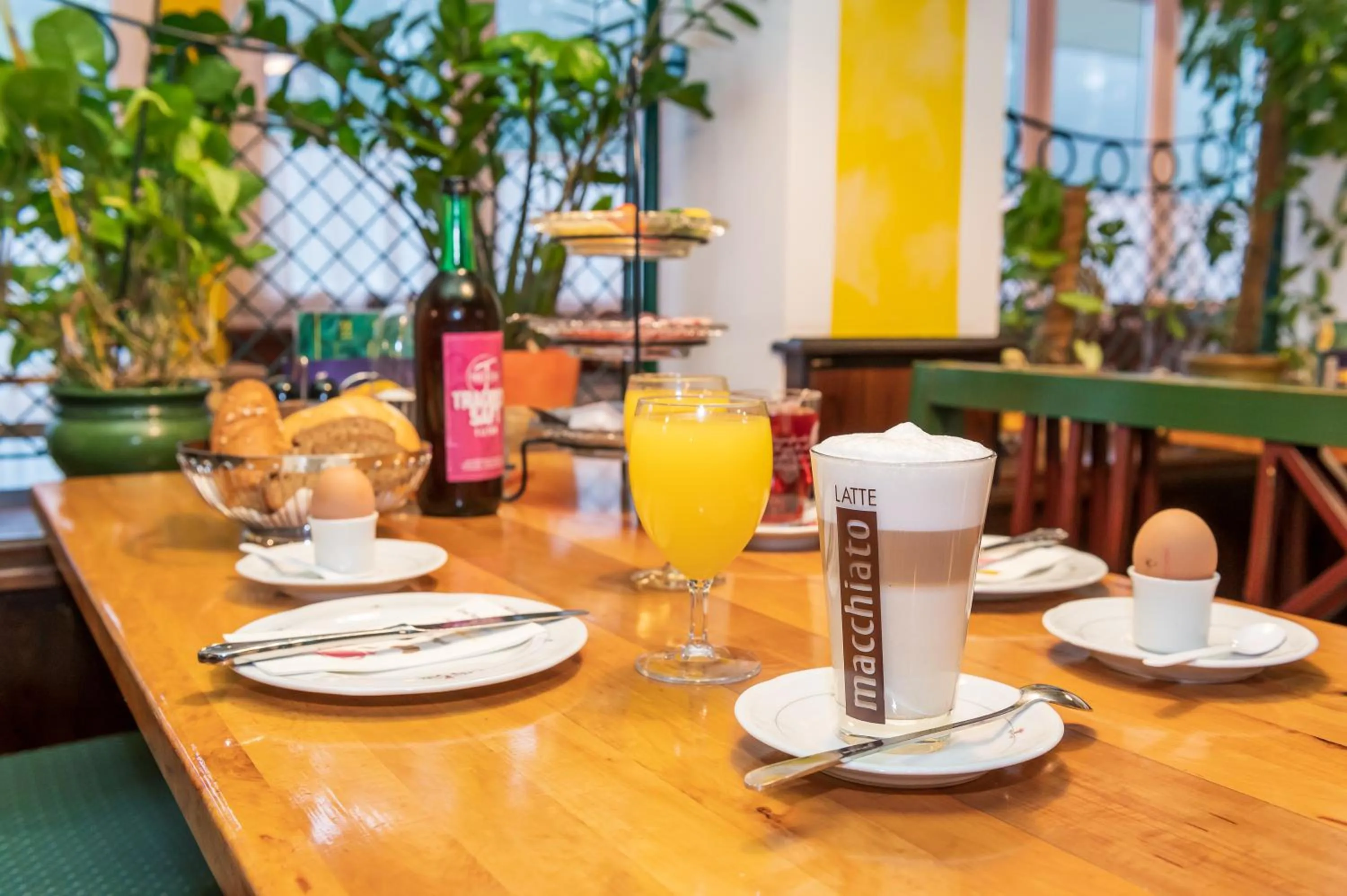 Breakfast in Ferien beim Treiber