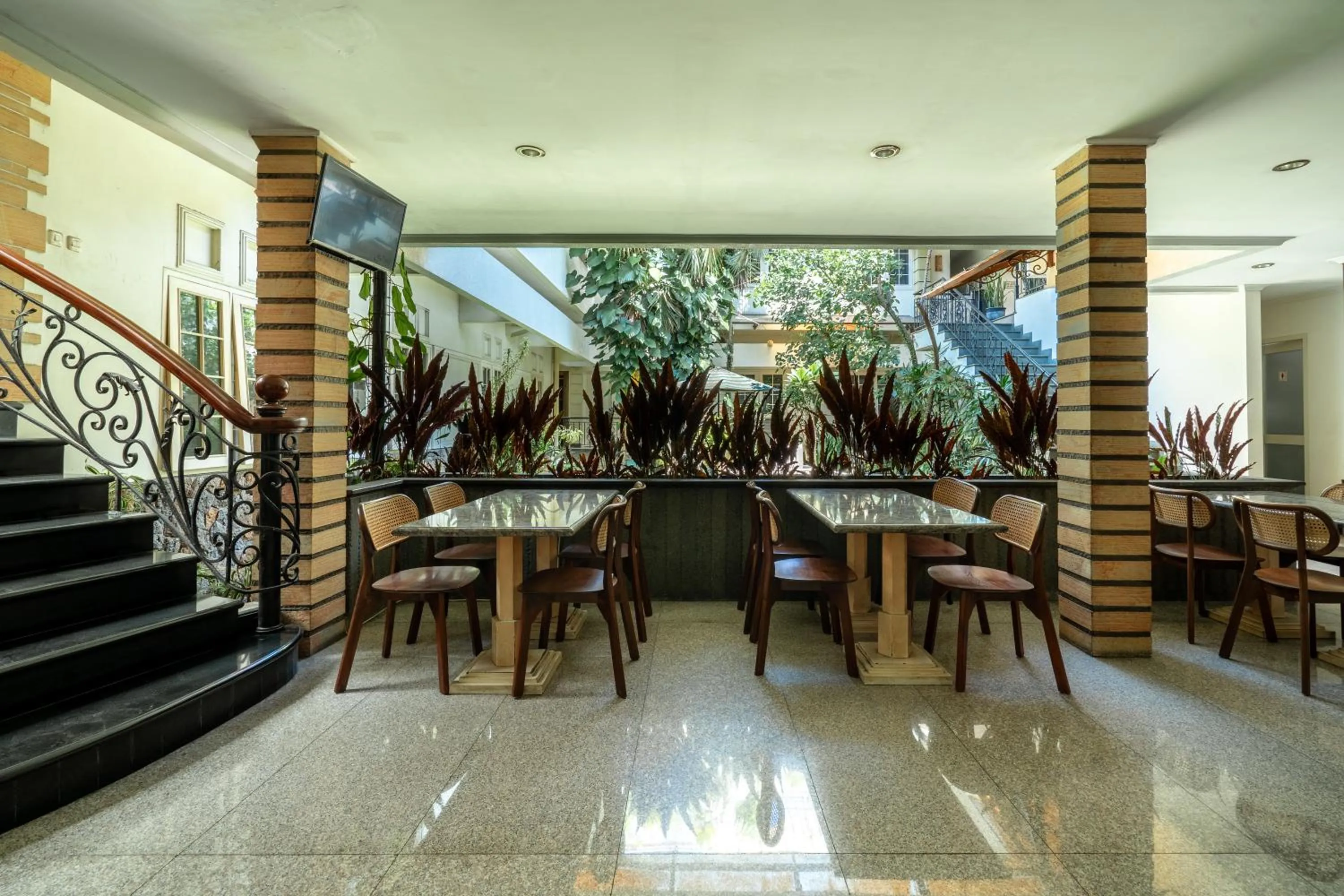 Seating area in Rehat at Ottenville Boutique Hotel