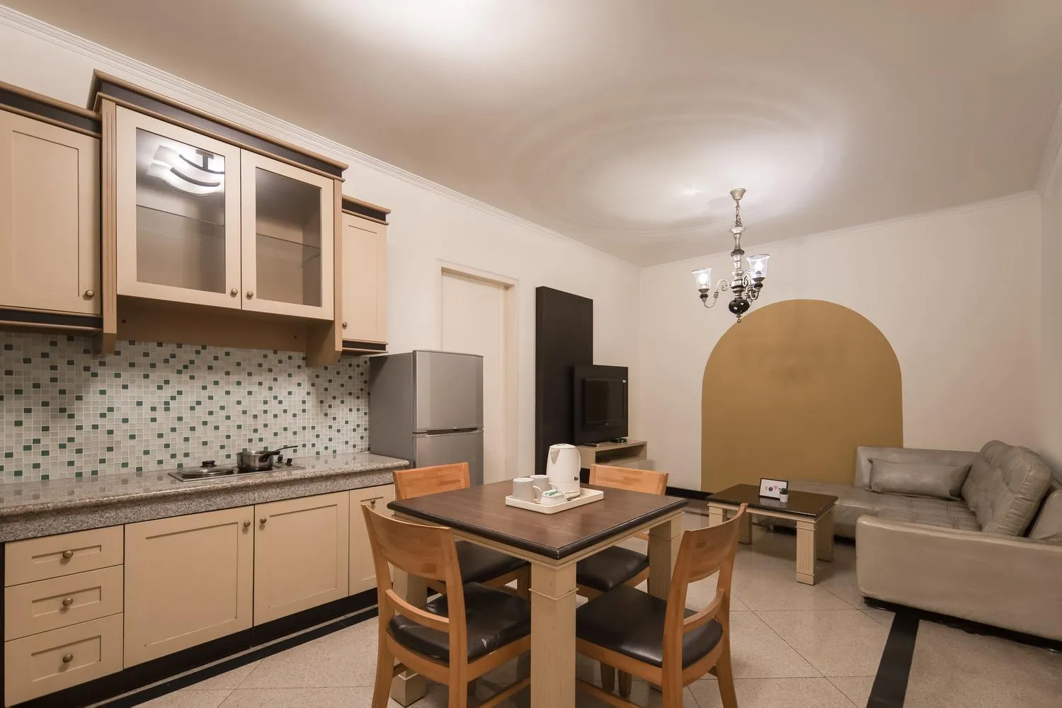 Kitchen or kitchenette in Cove Ottenville Boutique Hotel