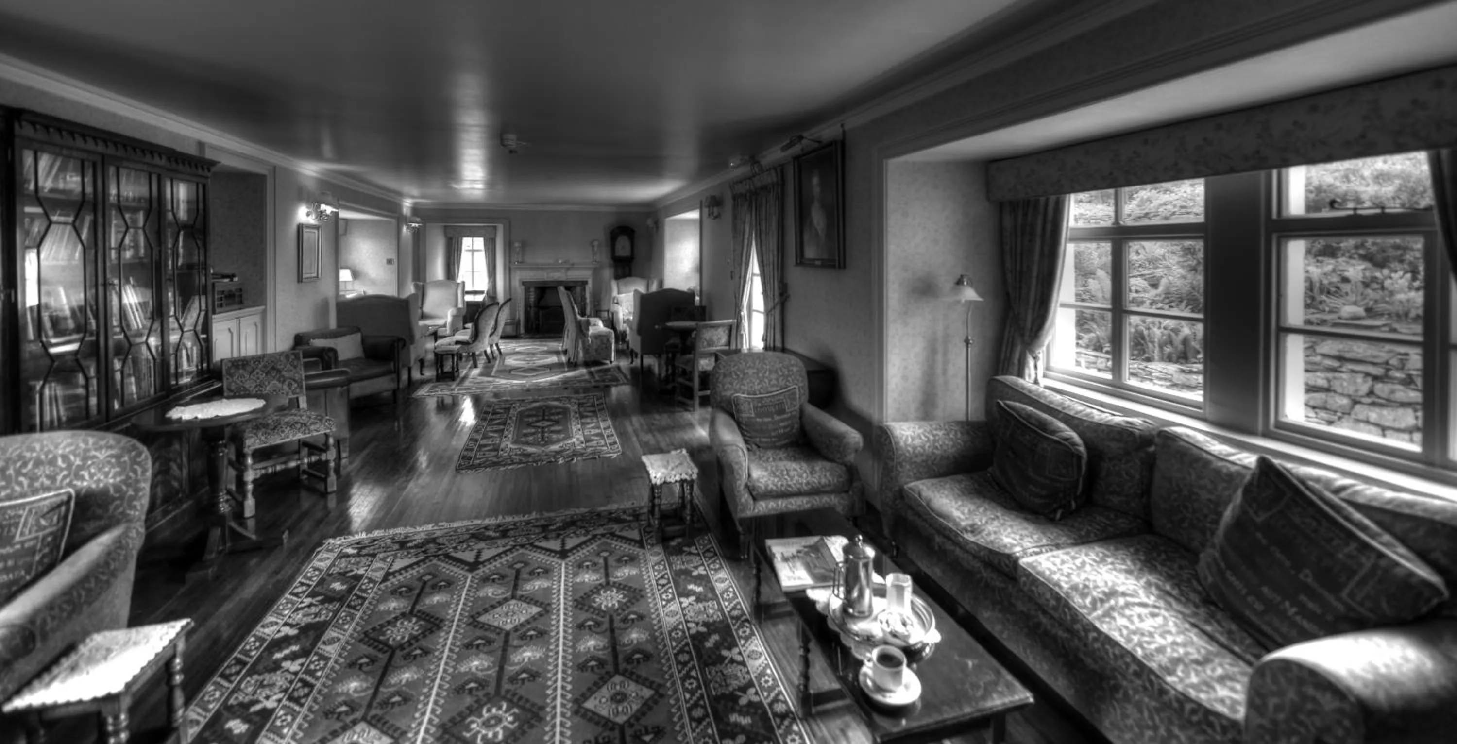 Area and facilities in Busta House Hotel