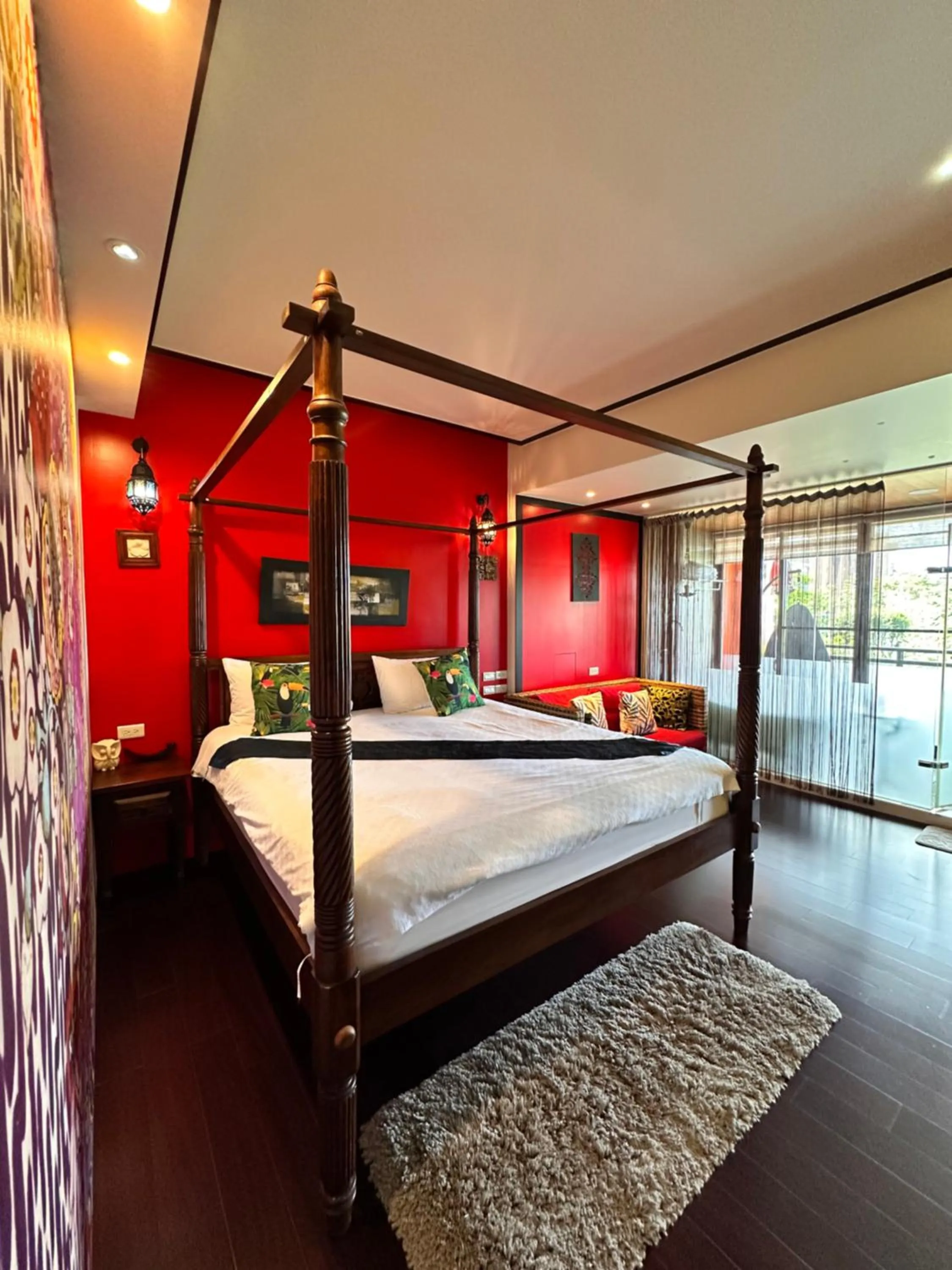 Photo of the whole room, Bed in Mystery13