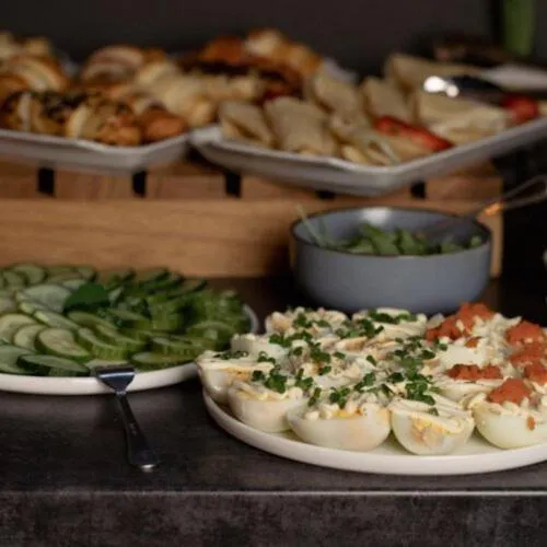 Buffet breakfast in Baltic Hotel