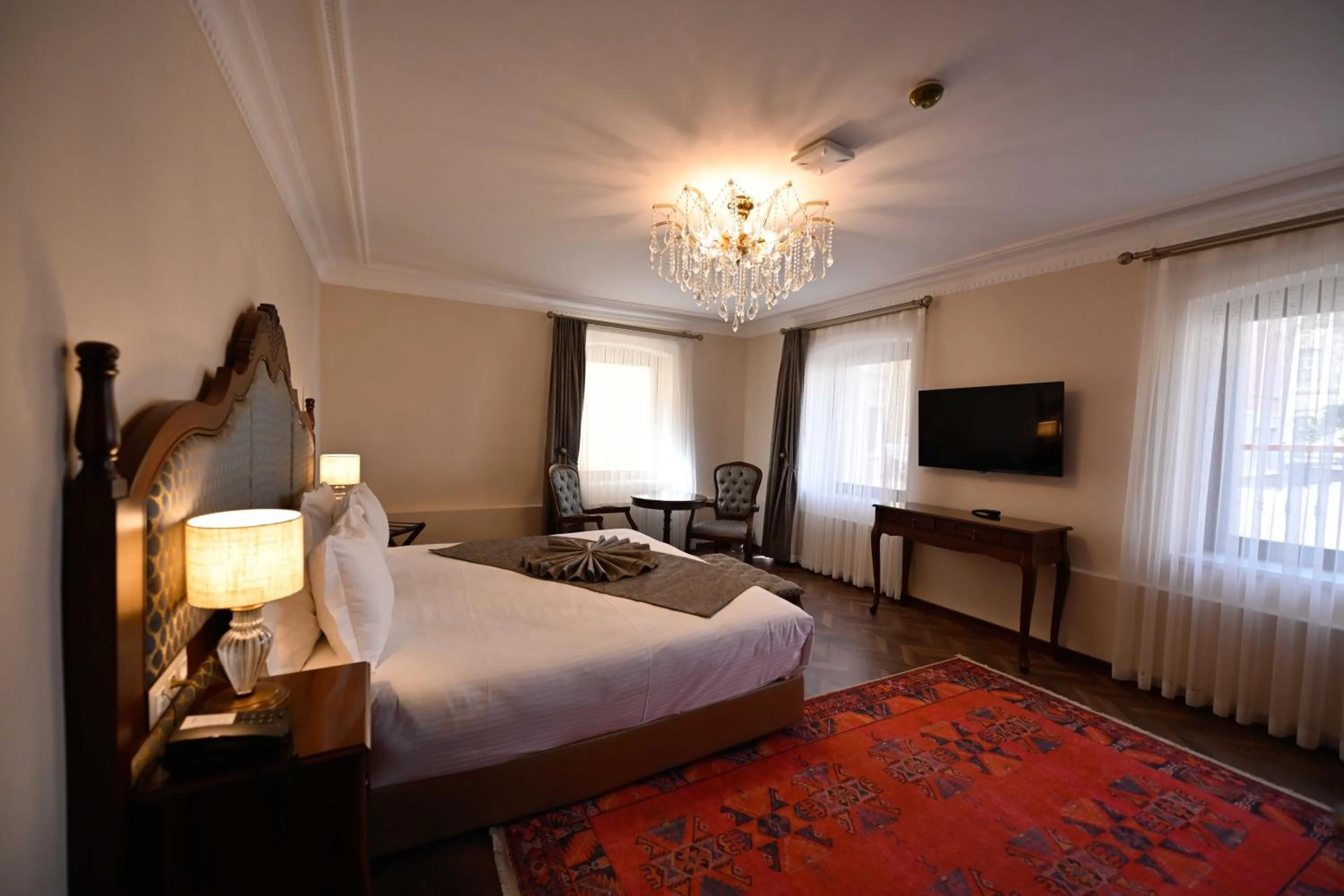TV and multimedia, Bed in Ring Stone Hotels Old City - Special Class