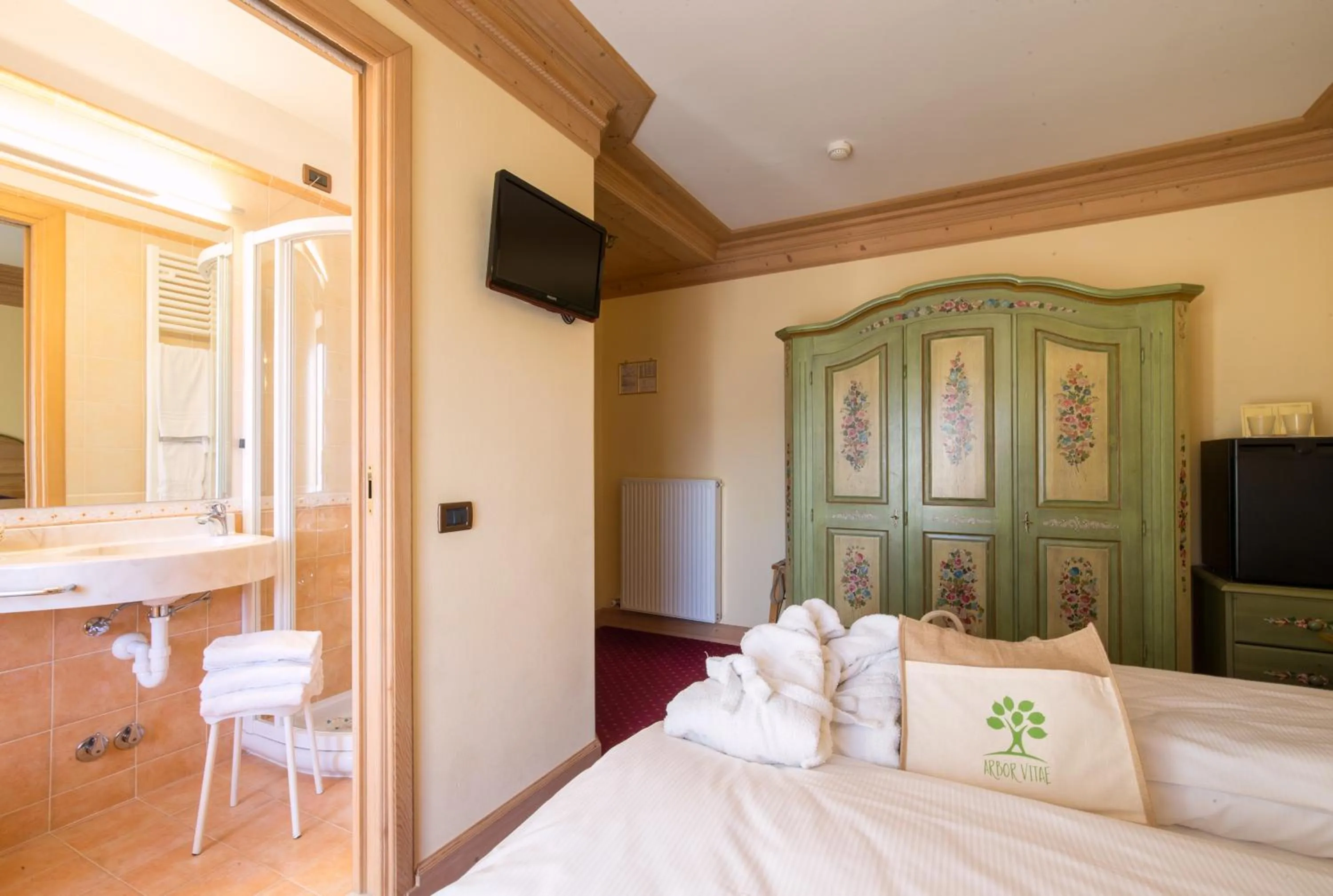 Bedroom, Bed in Relax Hotel Erica