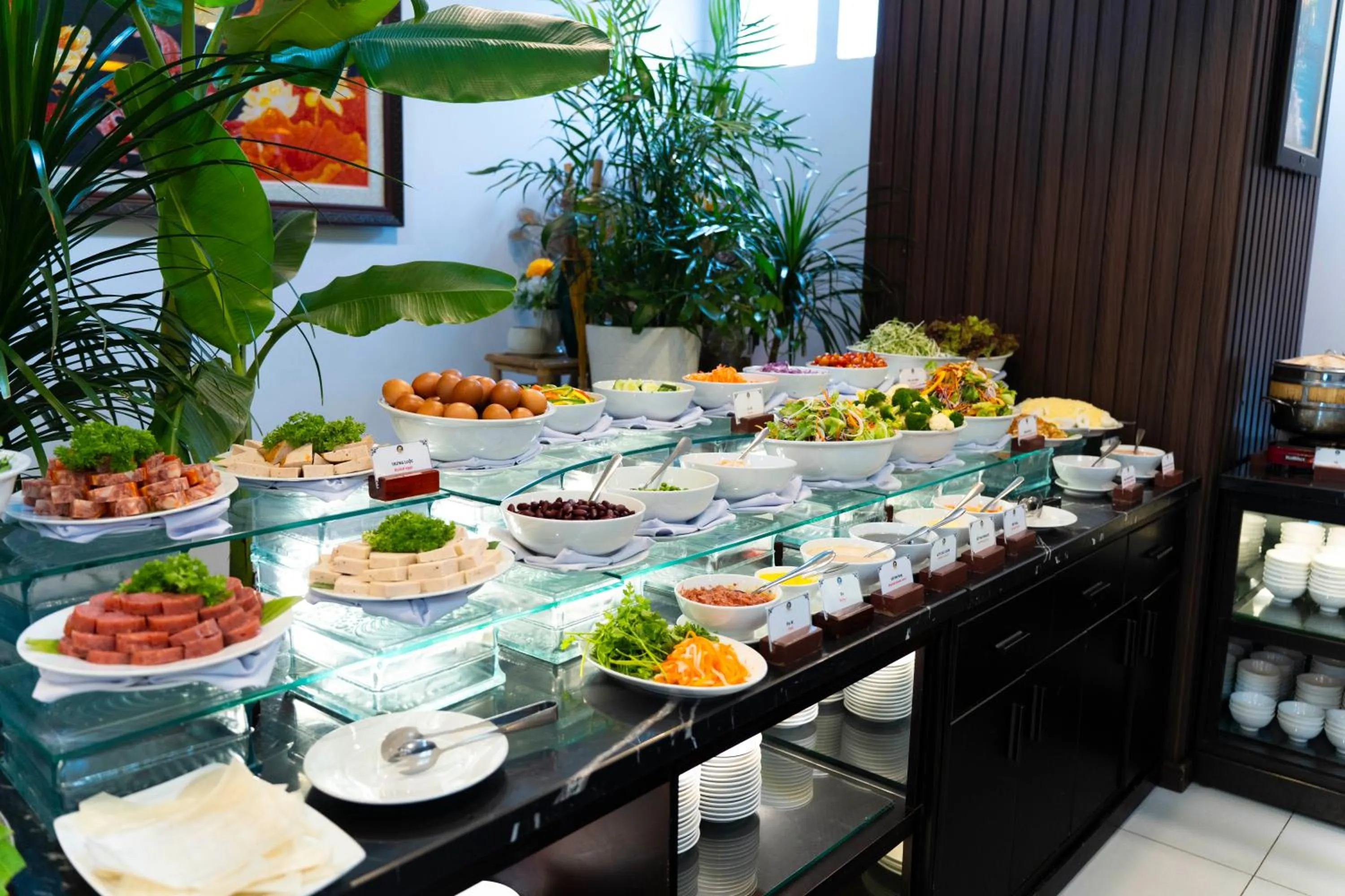 Breakfast in Hoang Long Hotel Phan Thiết
